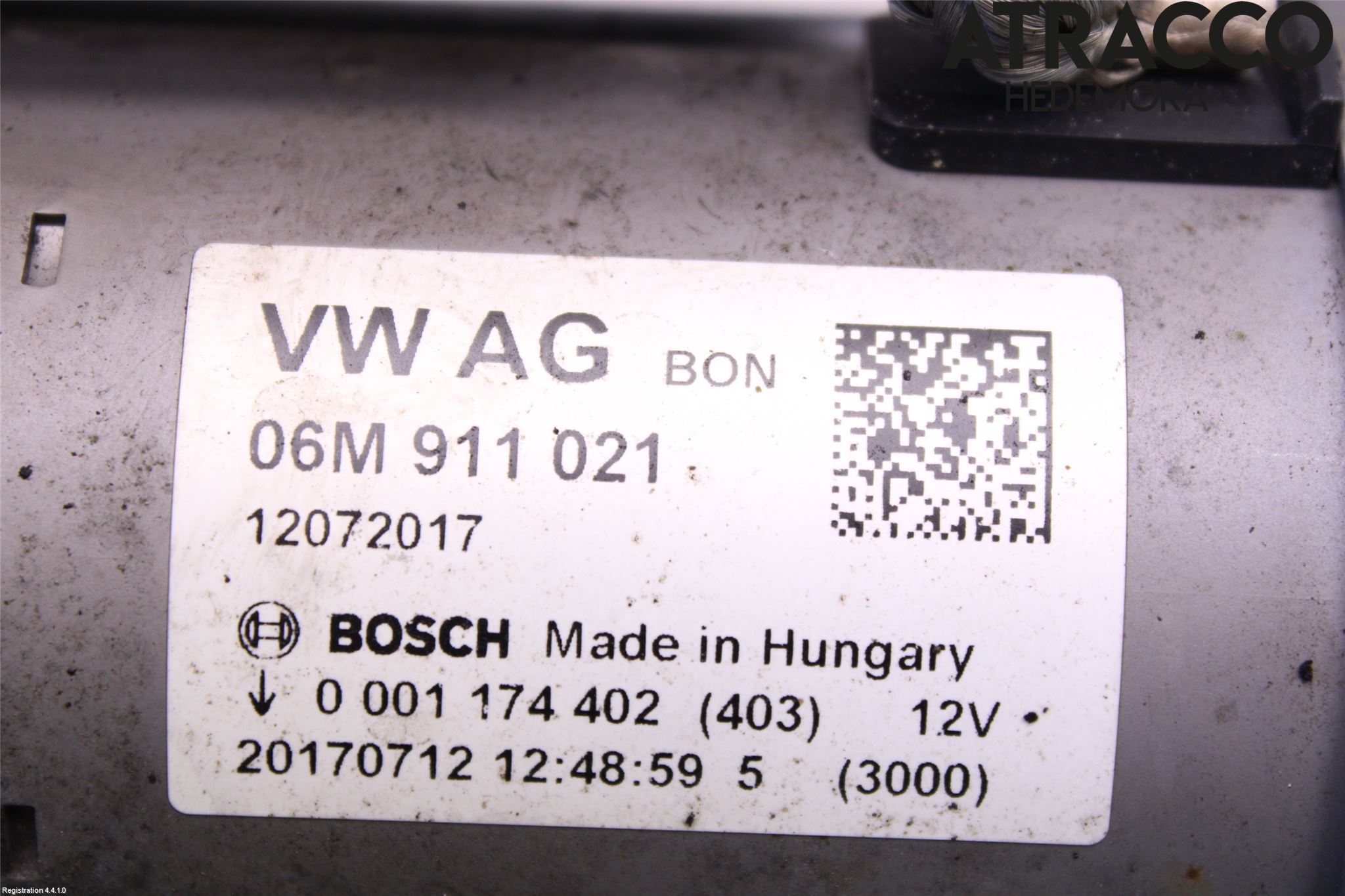 Audi A5 17- Startmotor