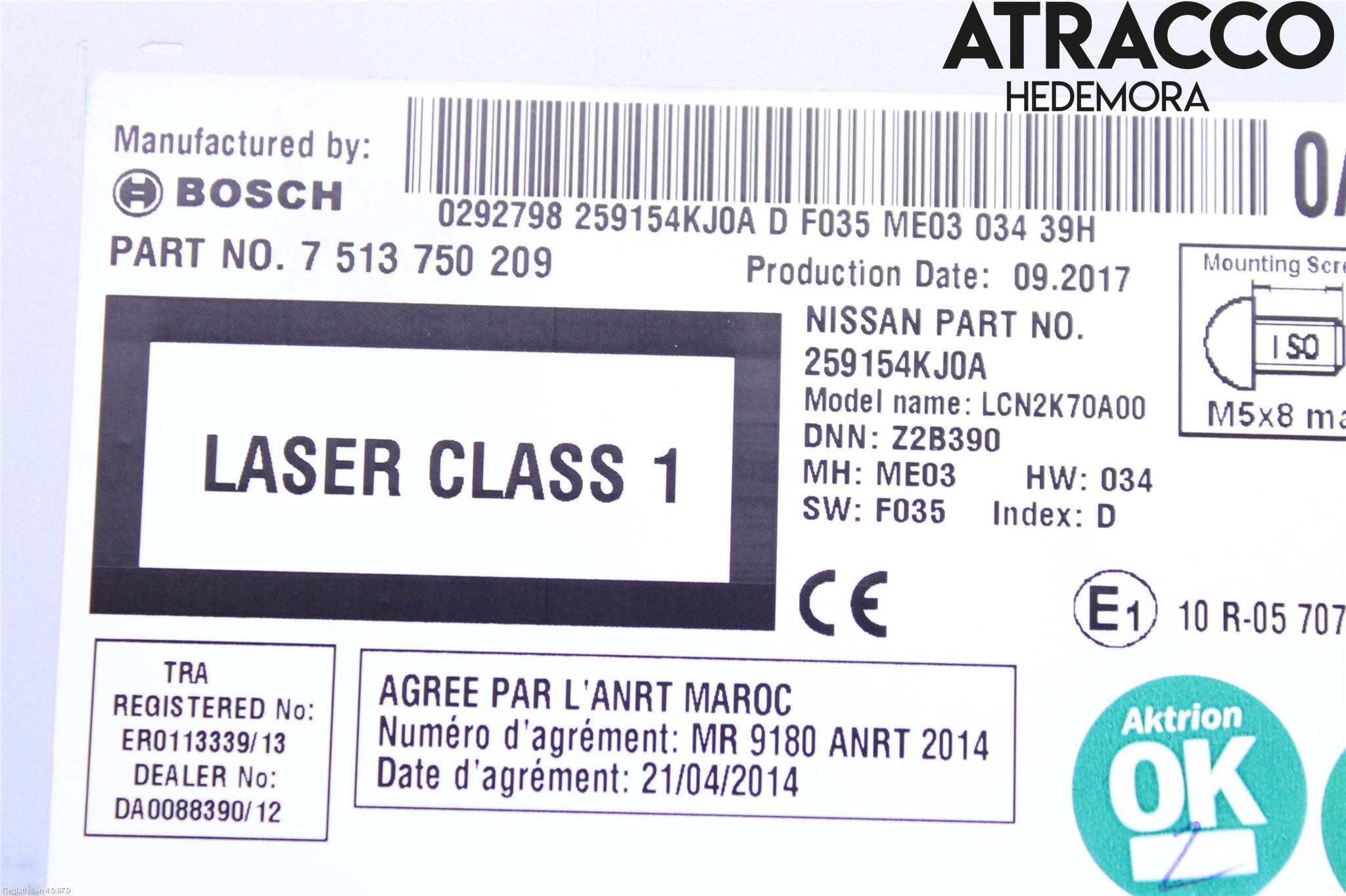Nissan NAVARA, TREK-1 17-21 Cd Radio - Multimediapanel