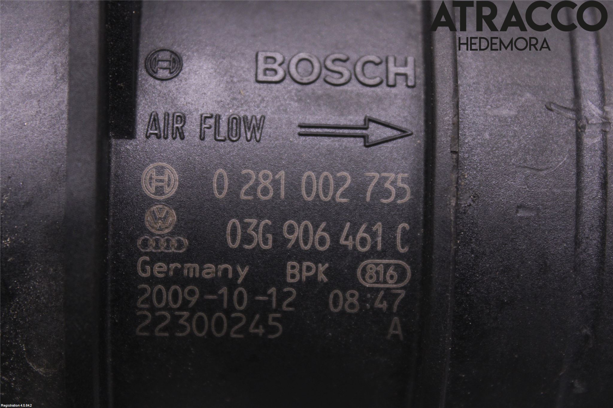 Audi A4/S4 08-11 Injluftmassamätare