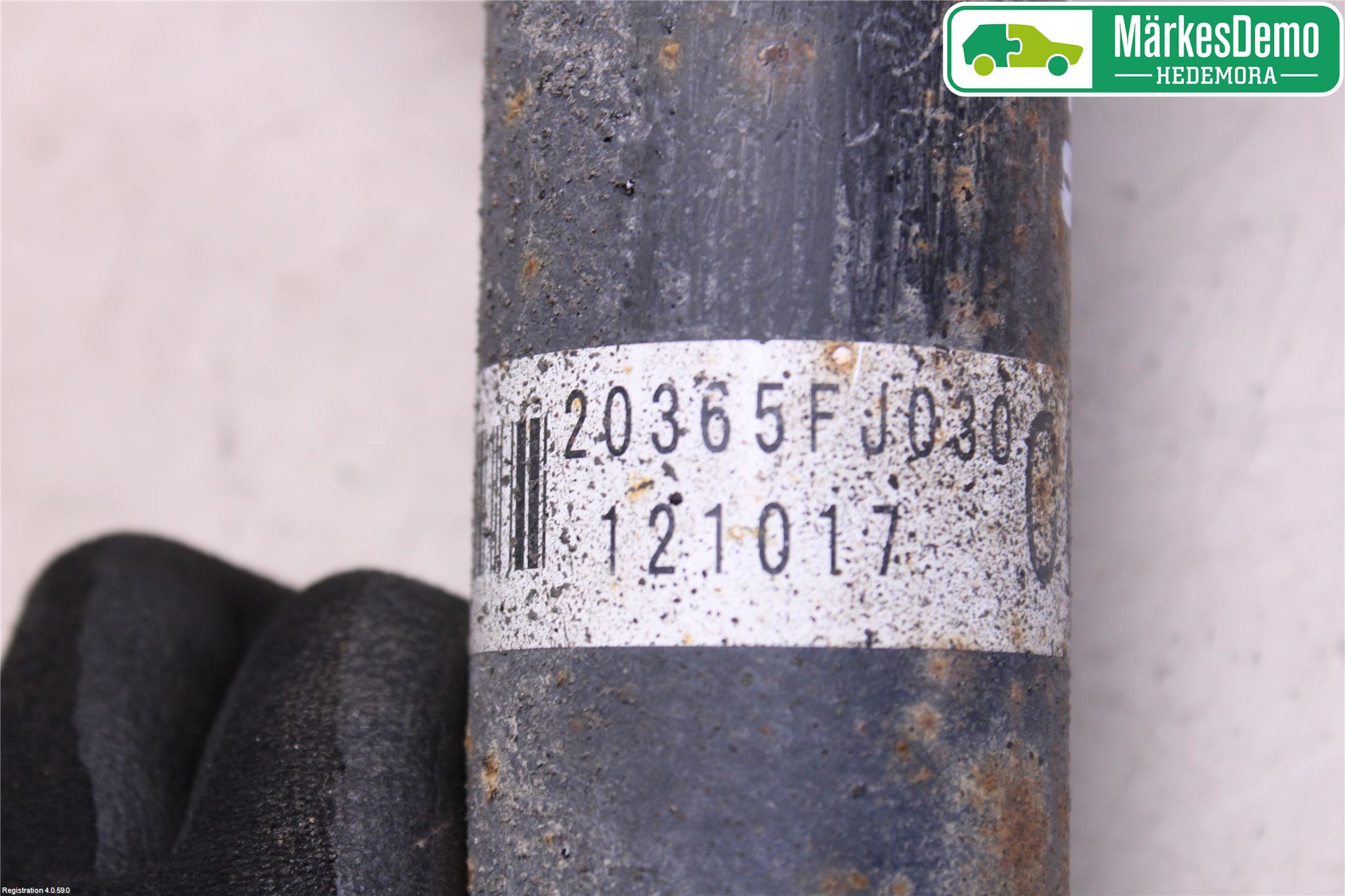 Subaru XV 12-17 Fjäderben Bak Vänster