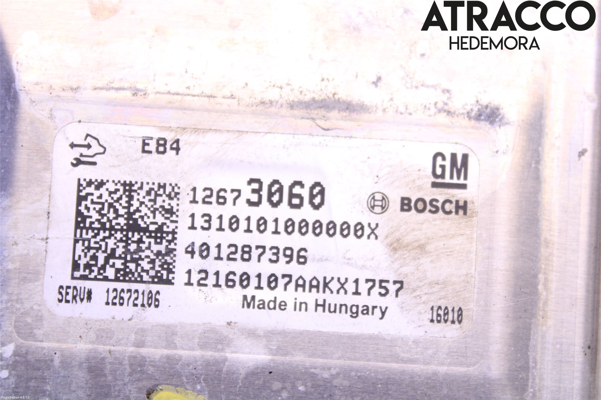 Opel KARL 16-19 Styrenhet Insprut Bensin