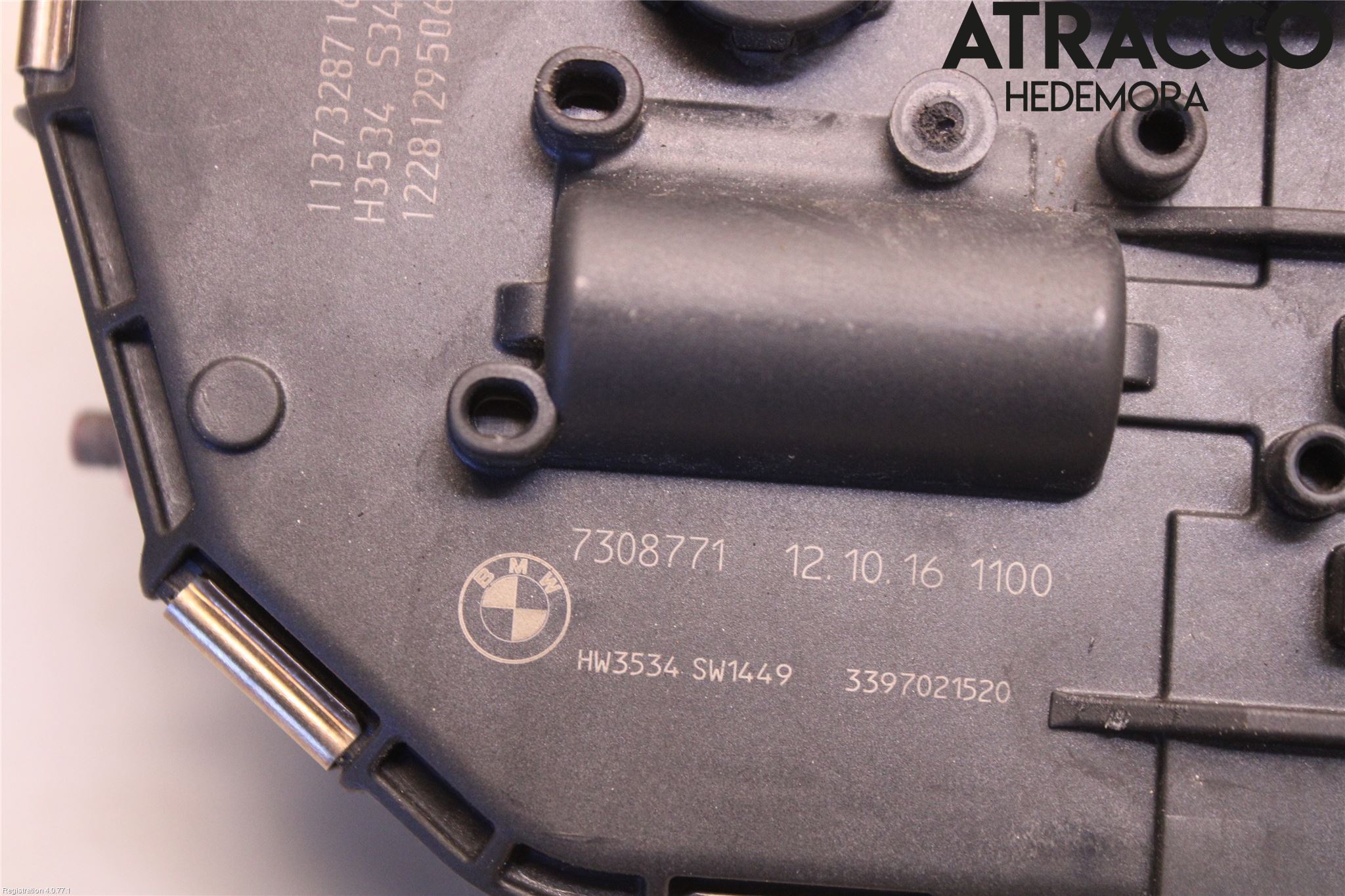 BMW 5 F10/F11/F18 09-17 Torkarmotor Vindruta