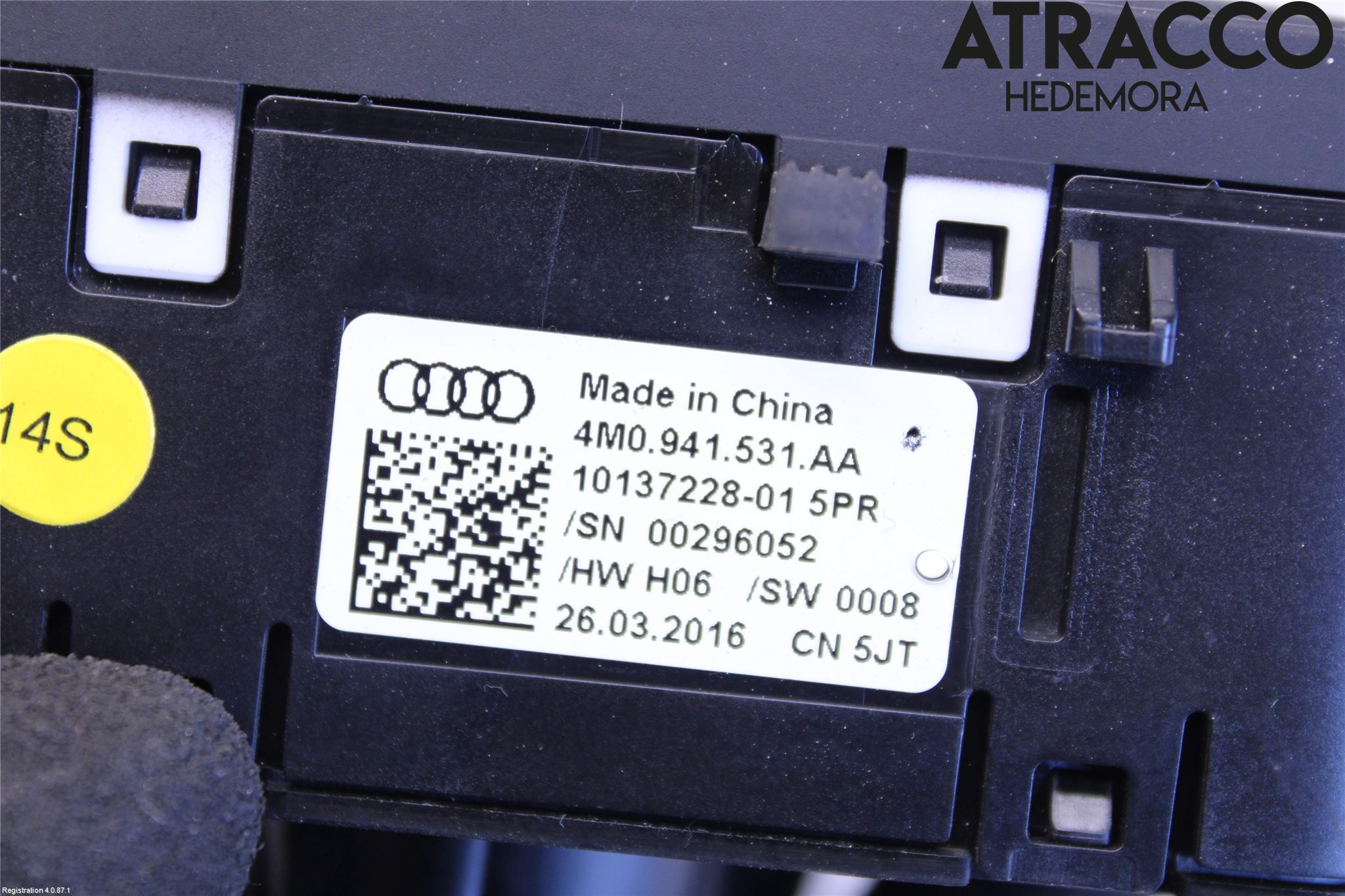 Audi A4/S4 B9 16-19 Strömställare Ljus