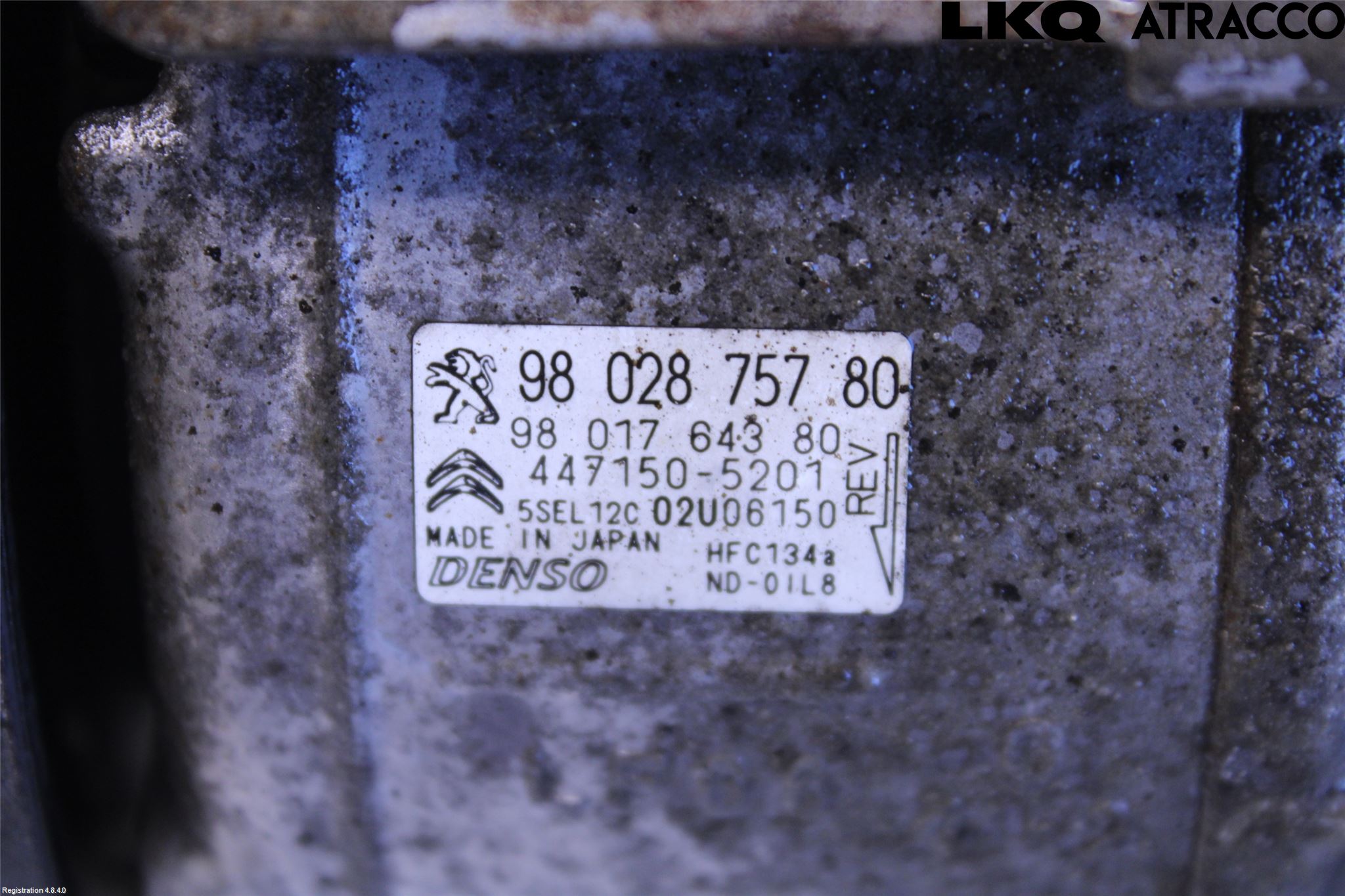 Citroen BERLINGO 08-18 Ac Kompressor