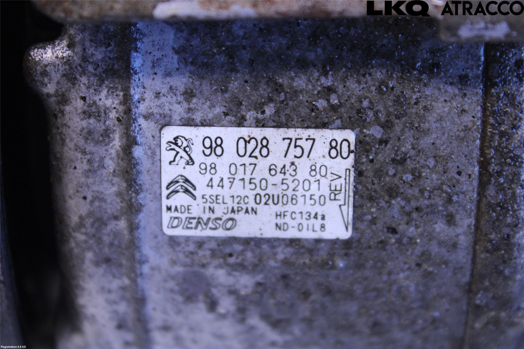 Citroen BERLINGO 08-18 Ac Kompressor