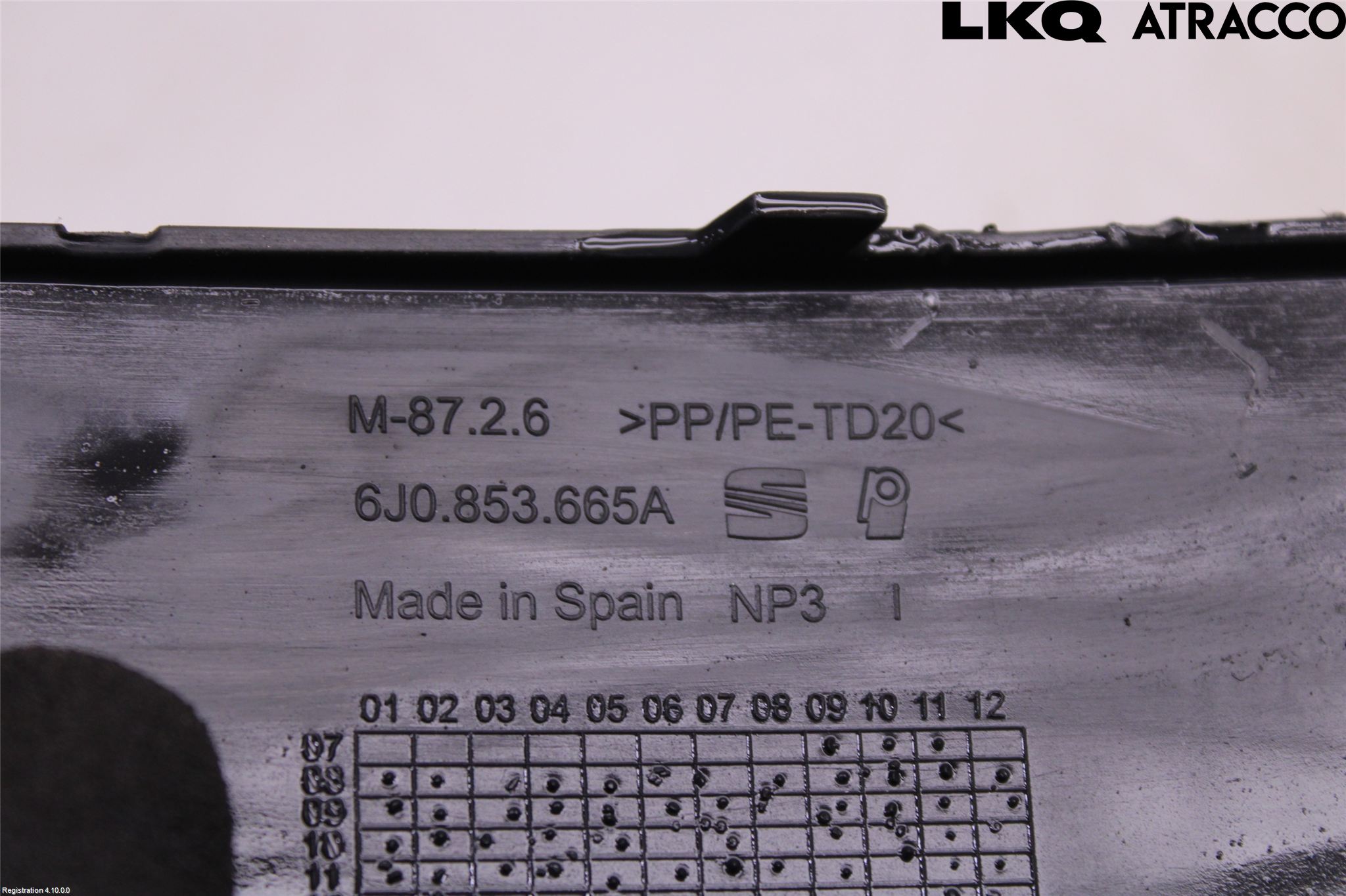 Seat IBIZA IV 08-16 Dimljussarg Fram