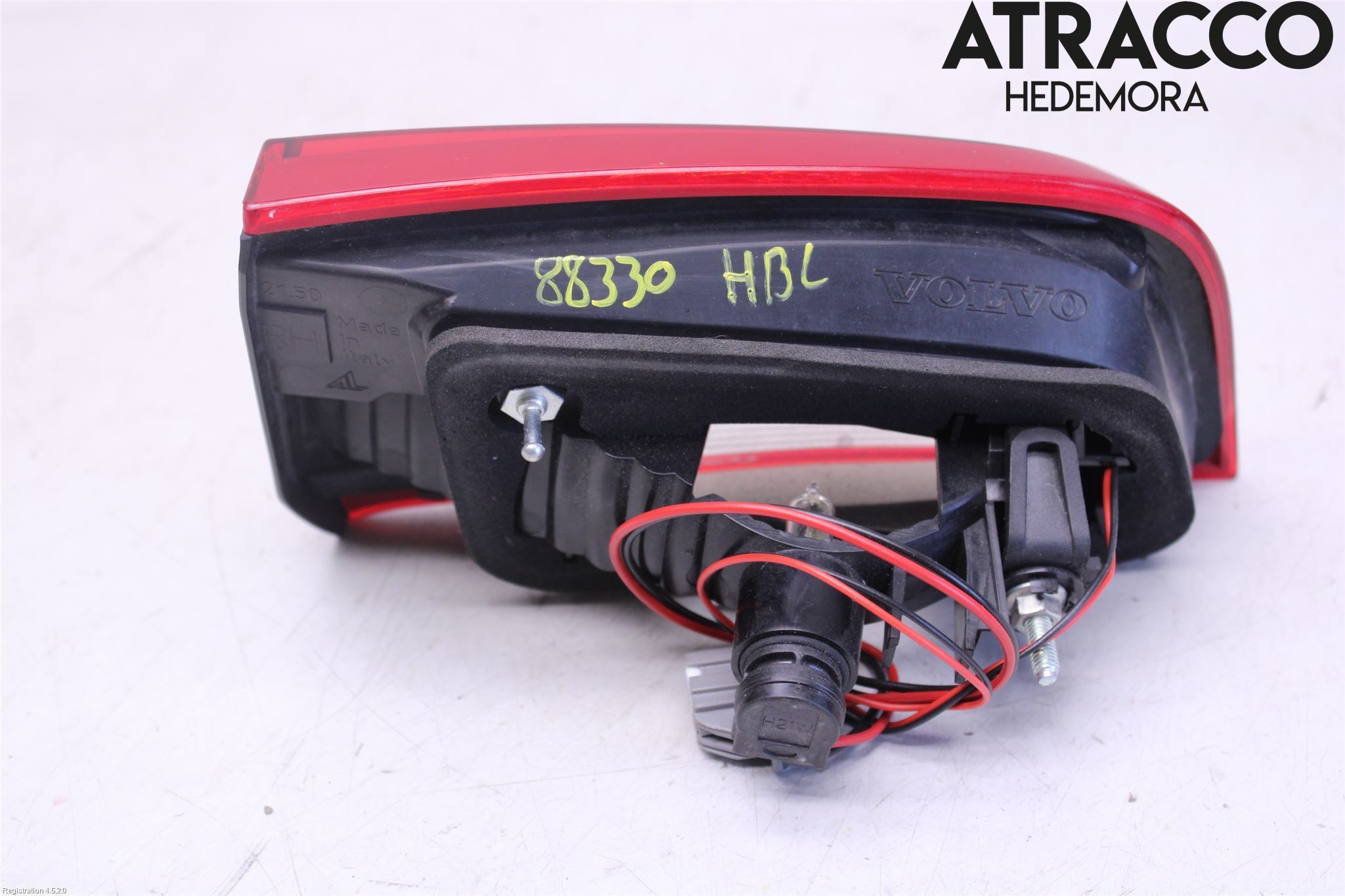 Volvo S60 11-13 Bakljus Lucka Hö