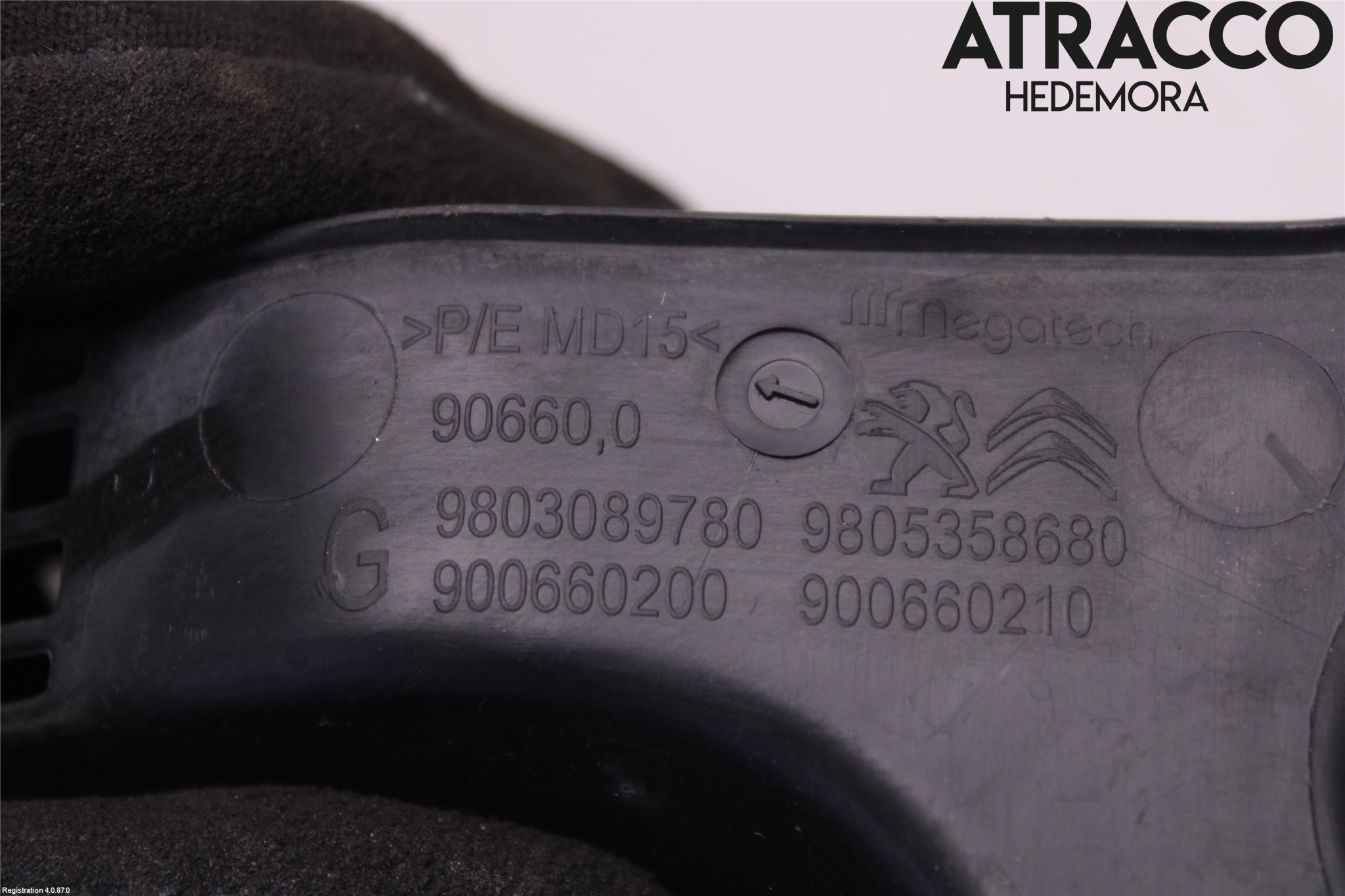Citroen C4 CACTUS 14-20 Torpedplåt-Torpedplast