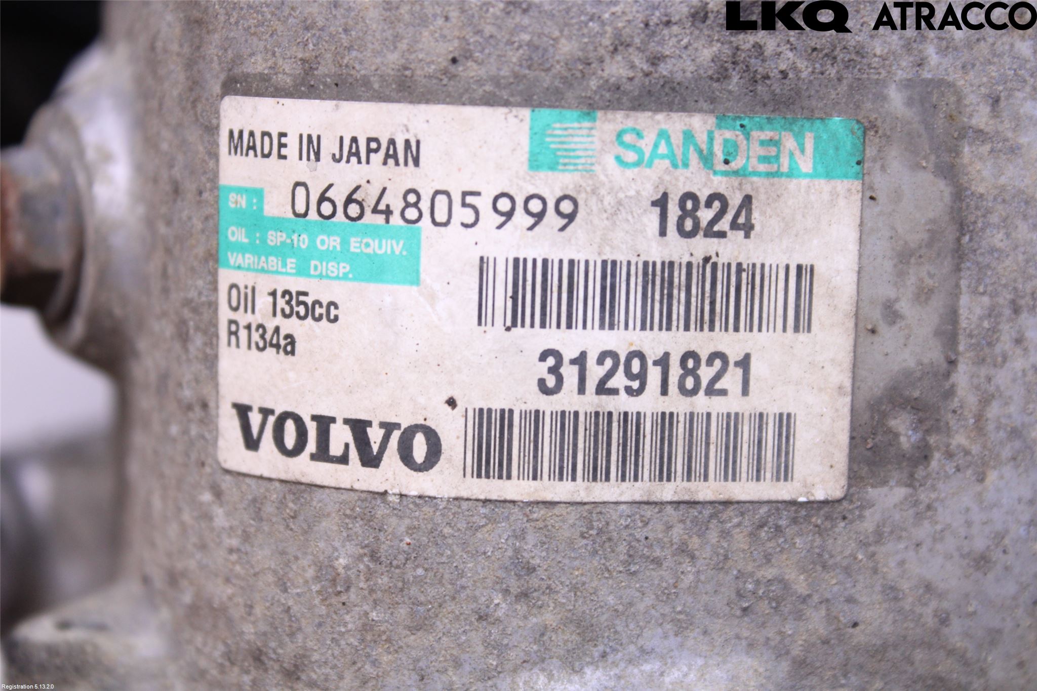 Volvo V70 08-13 Ac Kompressor