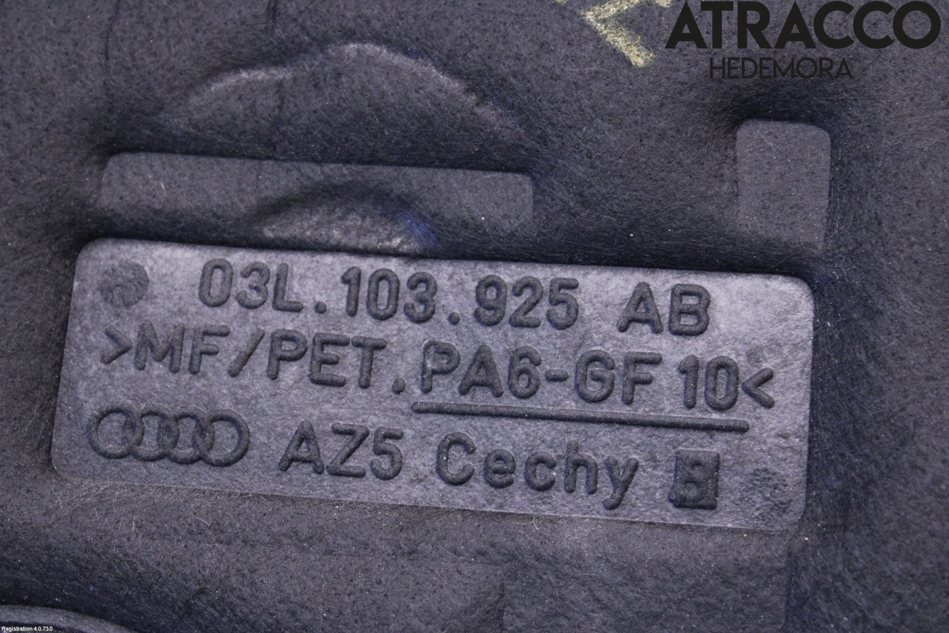 Audi A4/S4 08-11 Motorkåpa