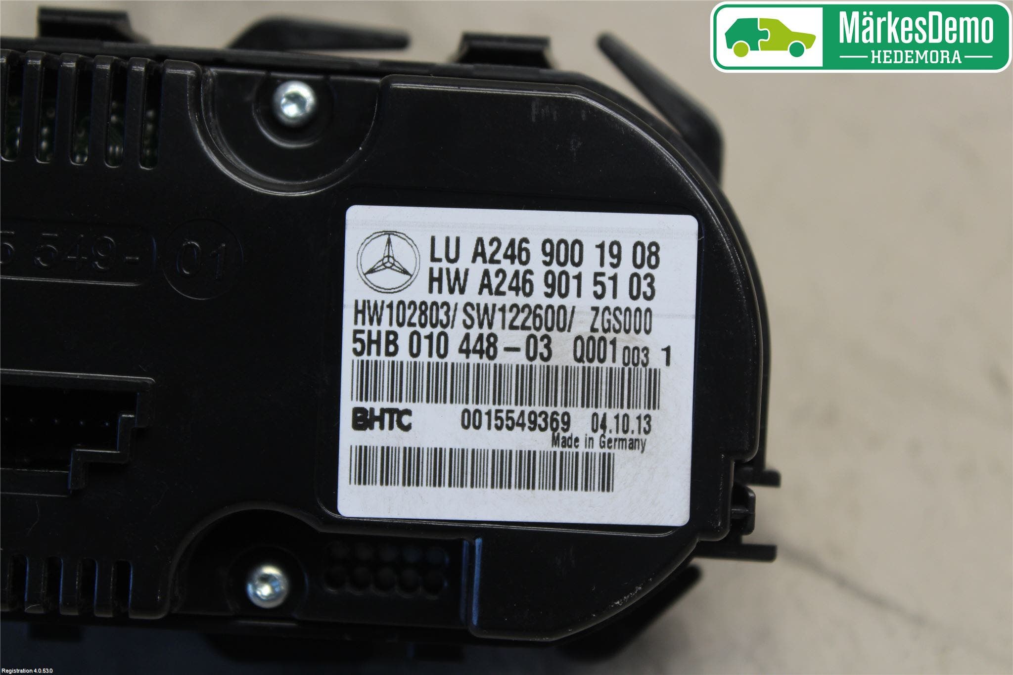 Mercedes-Benz MB A-KLASS (W176) 13-18 Ac Styrenhet Ac Manöveren