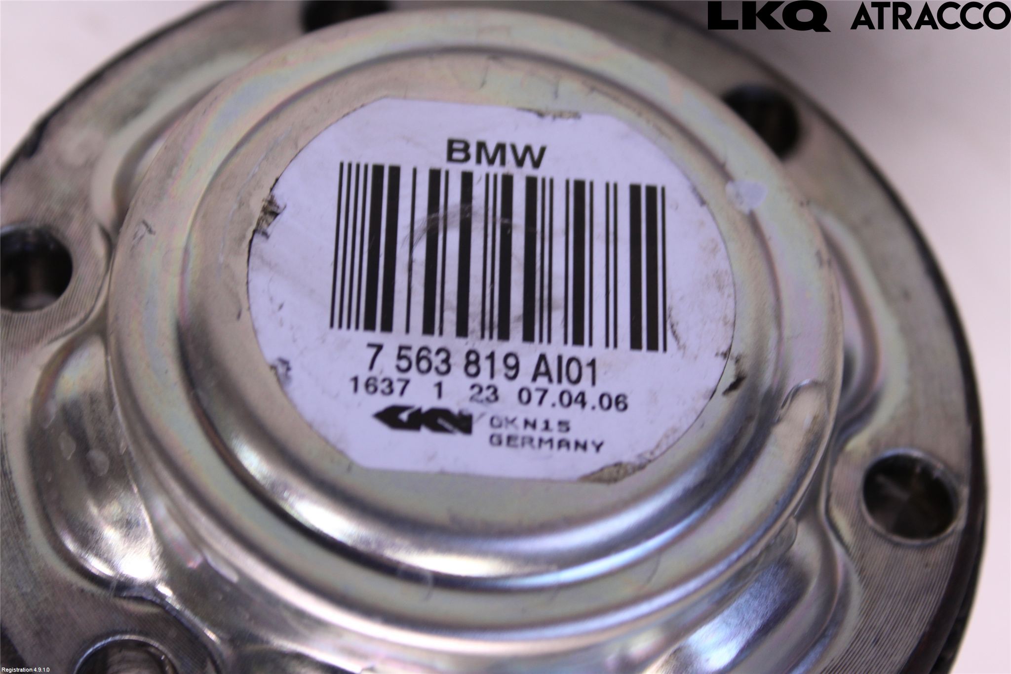 BMW Z4 E86/85Cou/CAB 02-08 Drivaxel Bak Vänster