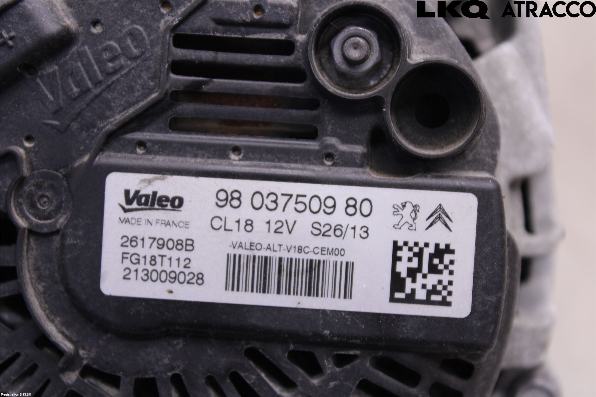 Citroen C5 08-17 Generator
