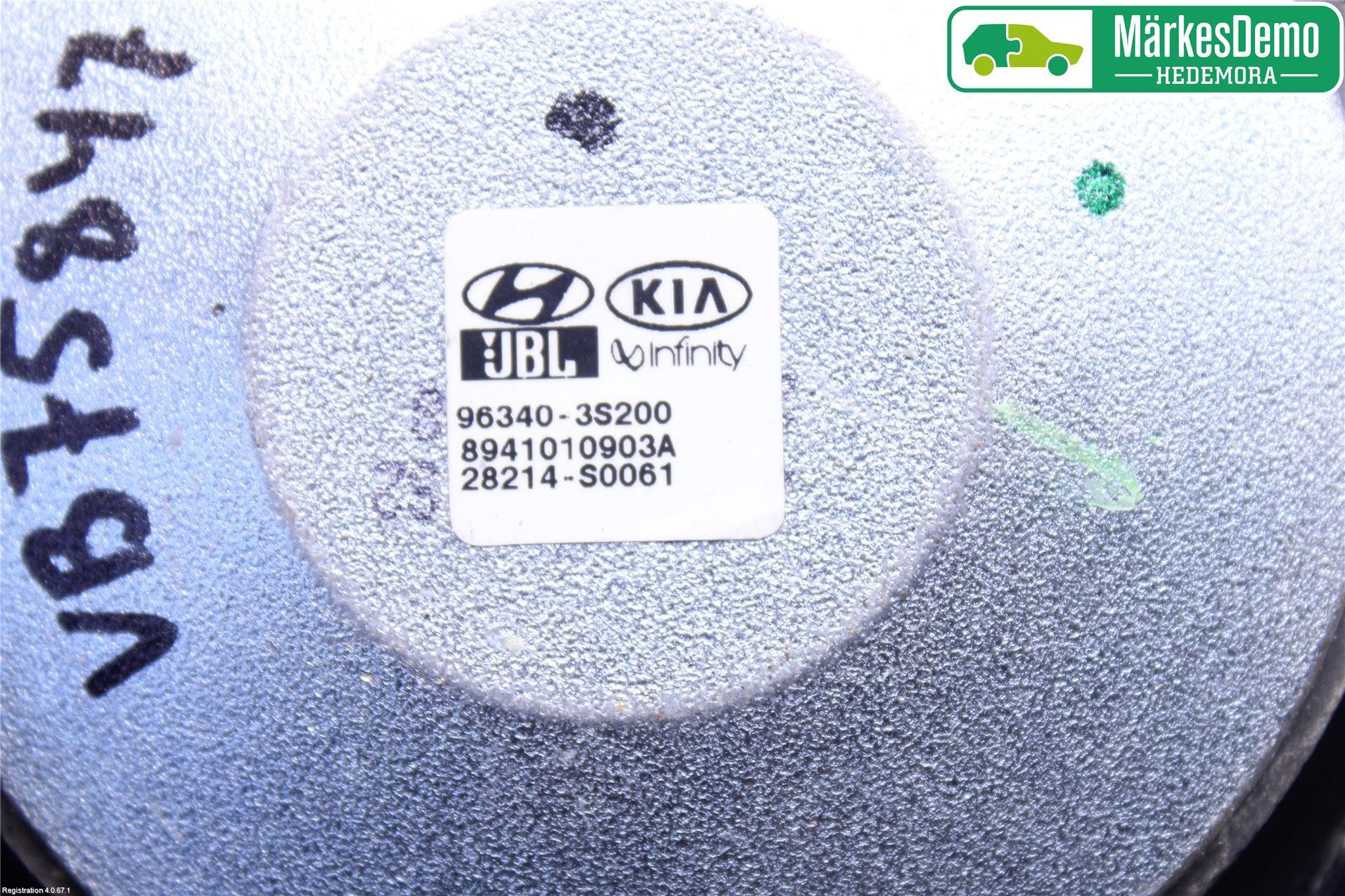 Kia SORENTO 15-20 Högtalare