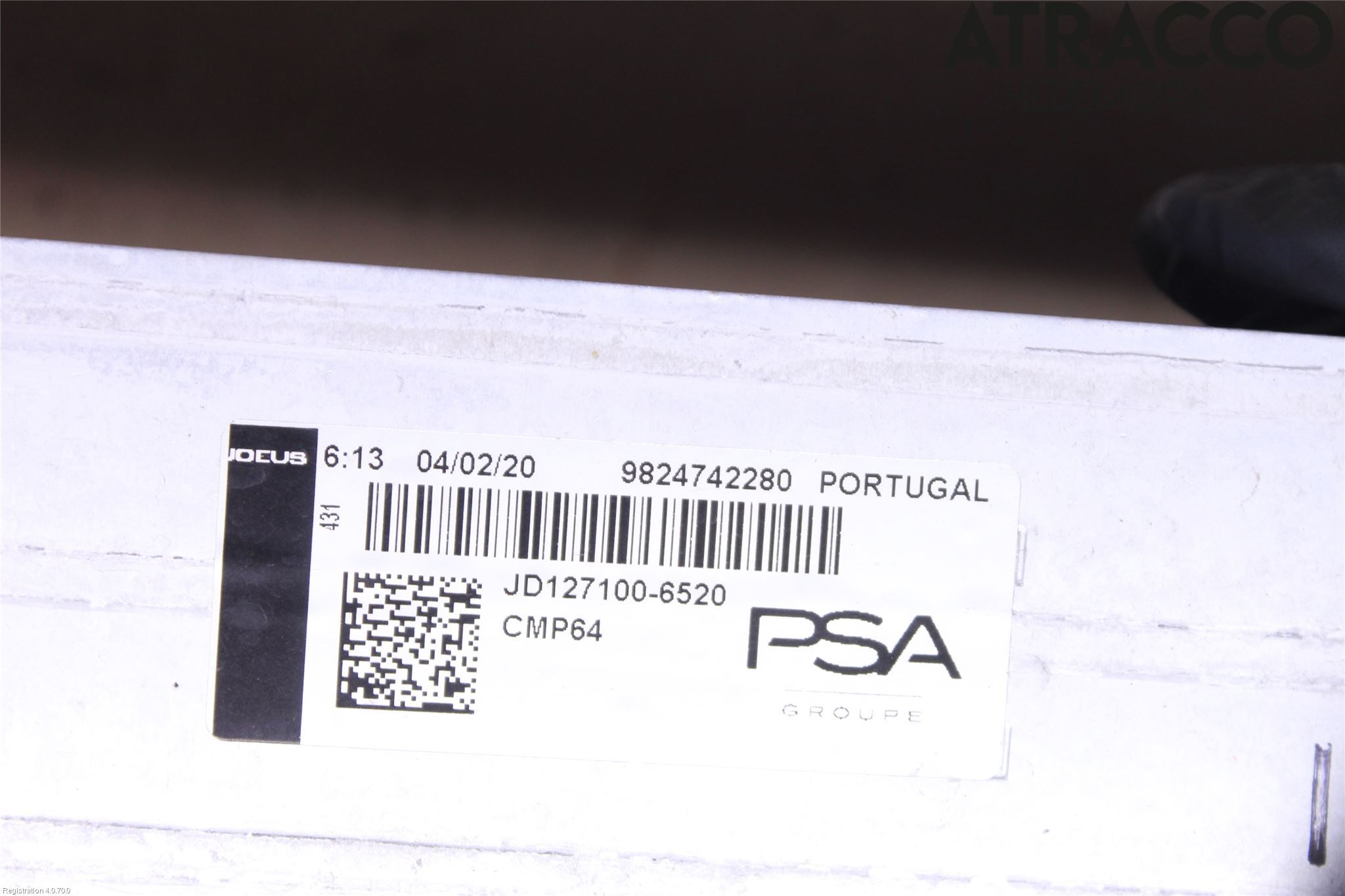 Peugeot 208/E-208 20- Laddluft-Intercooler Kyl