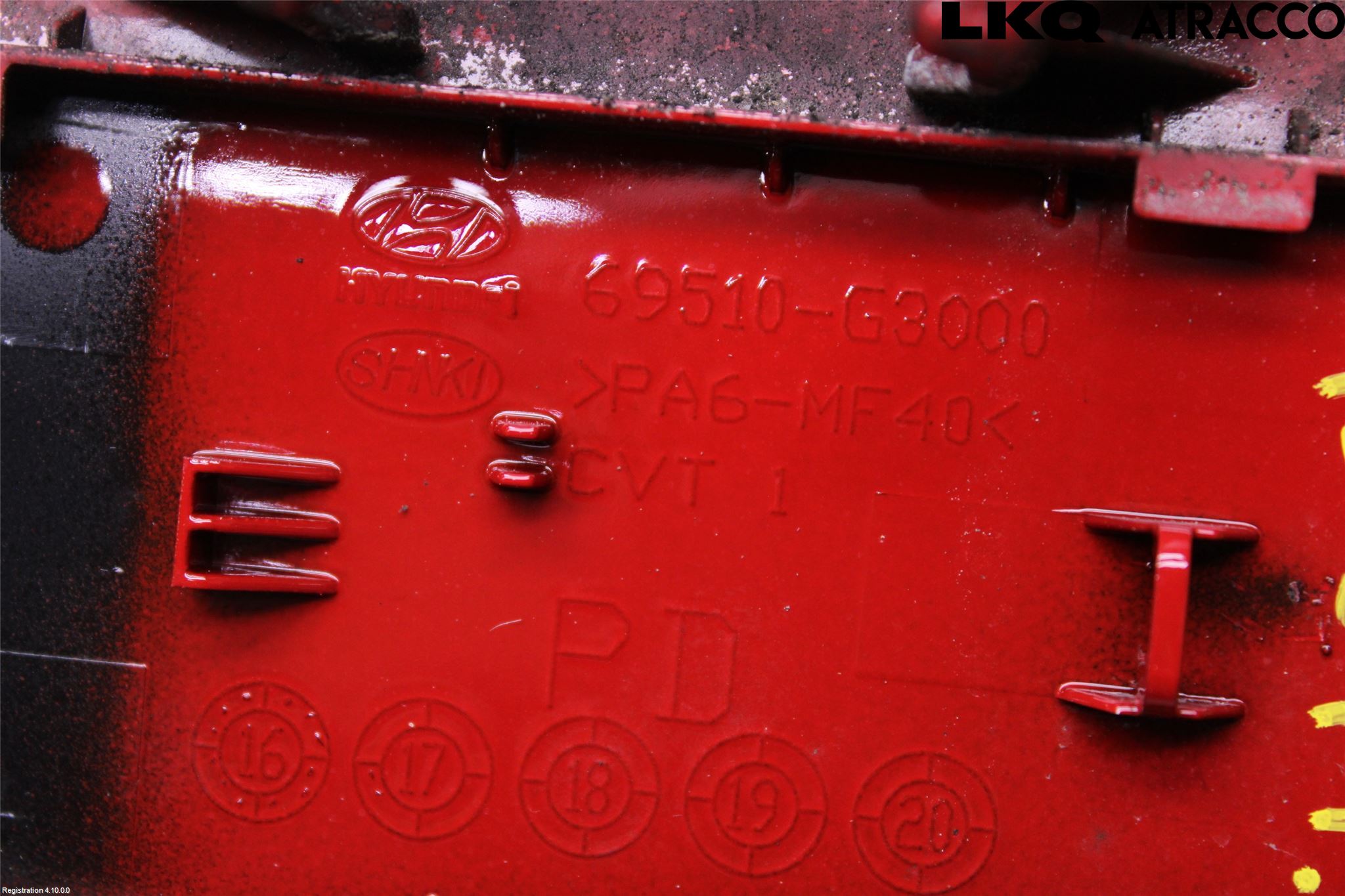 Hyundai i30 PD 17- Tanklucka