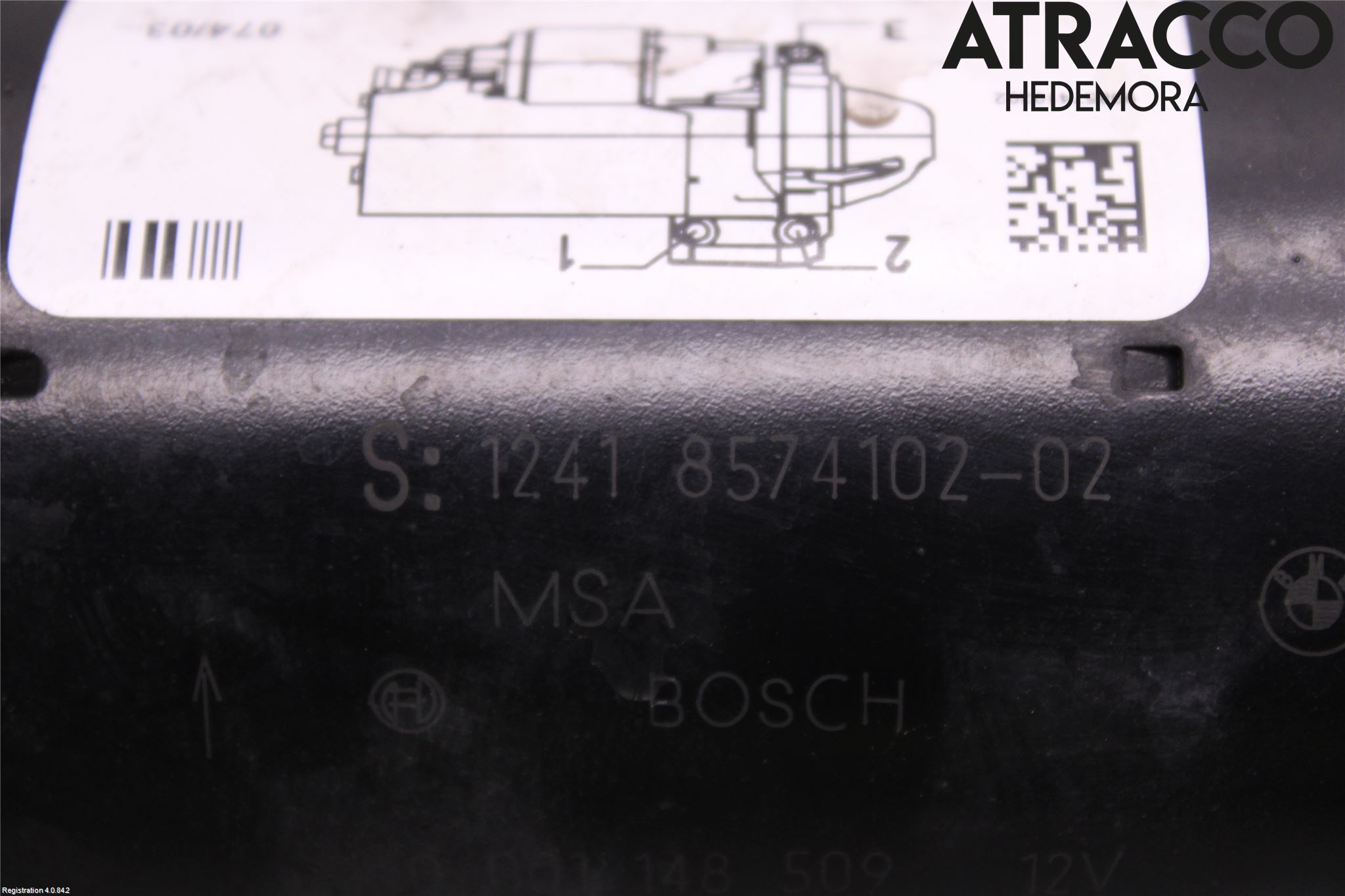 BMW 3 F30/F31/F80 12-19 Startmotor Diesel