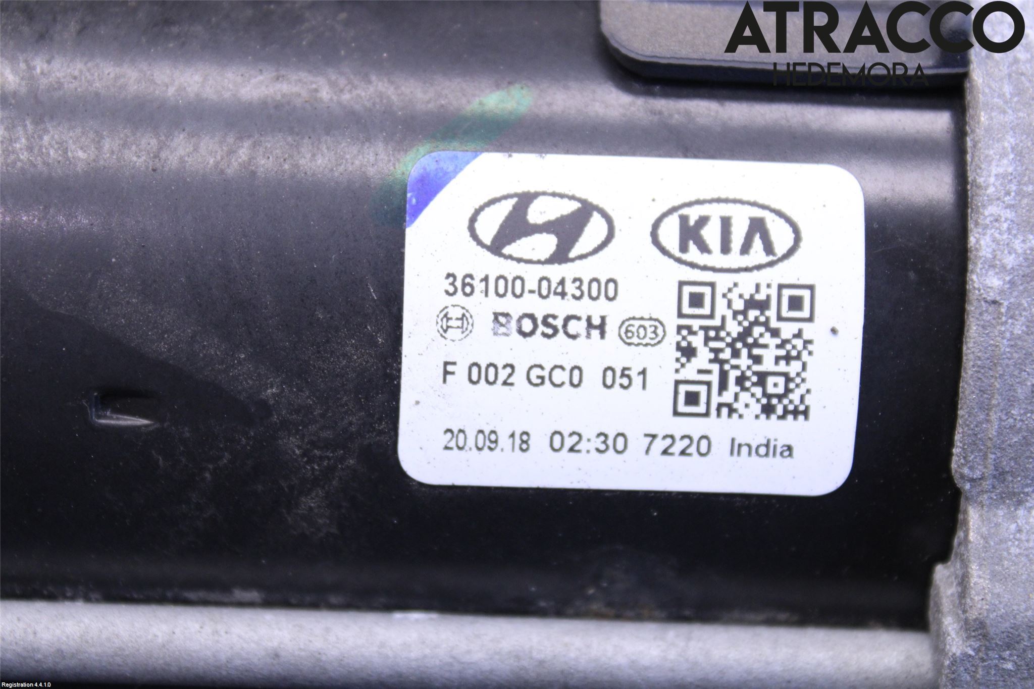 Kia PICANTO 17- Startmotor