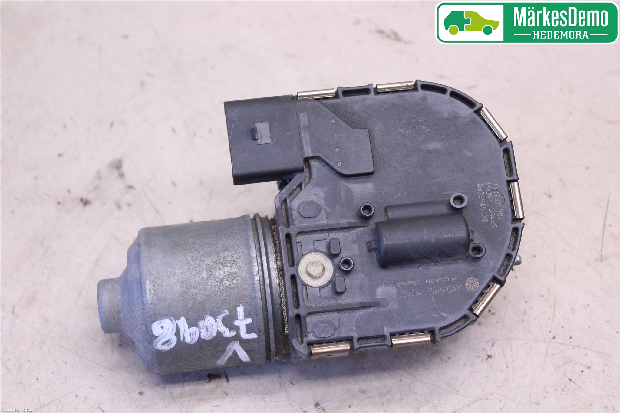 Volkswagen VW GOLF PLUS/CROSS GOLF 04-14 Torkarmotor Vindruta