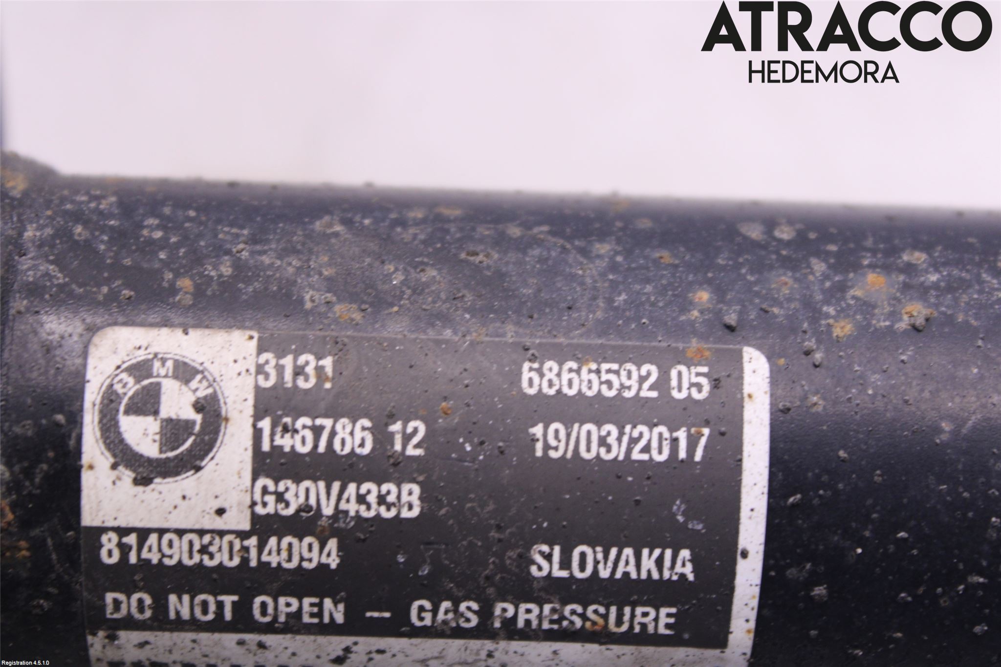 BMW 5 G30/G31/F90 17-23 Fjäderben Fram Höger
