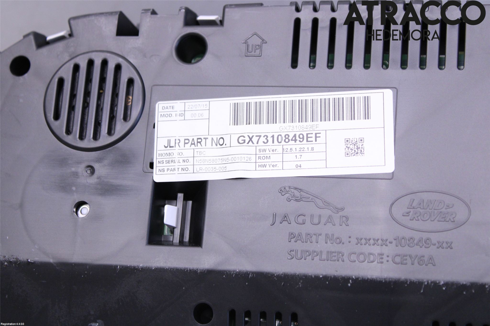 Jaguar XE (X760) 15-24 Instrument Komb