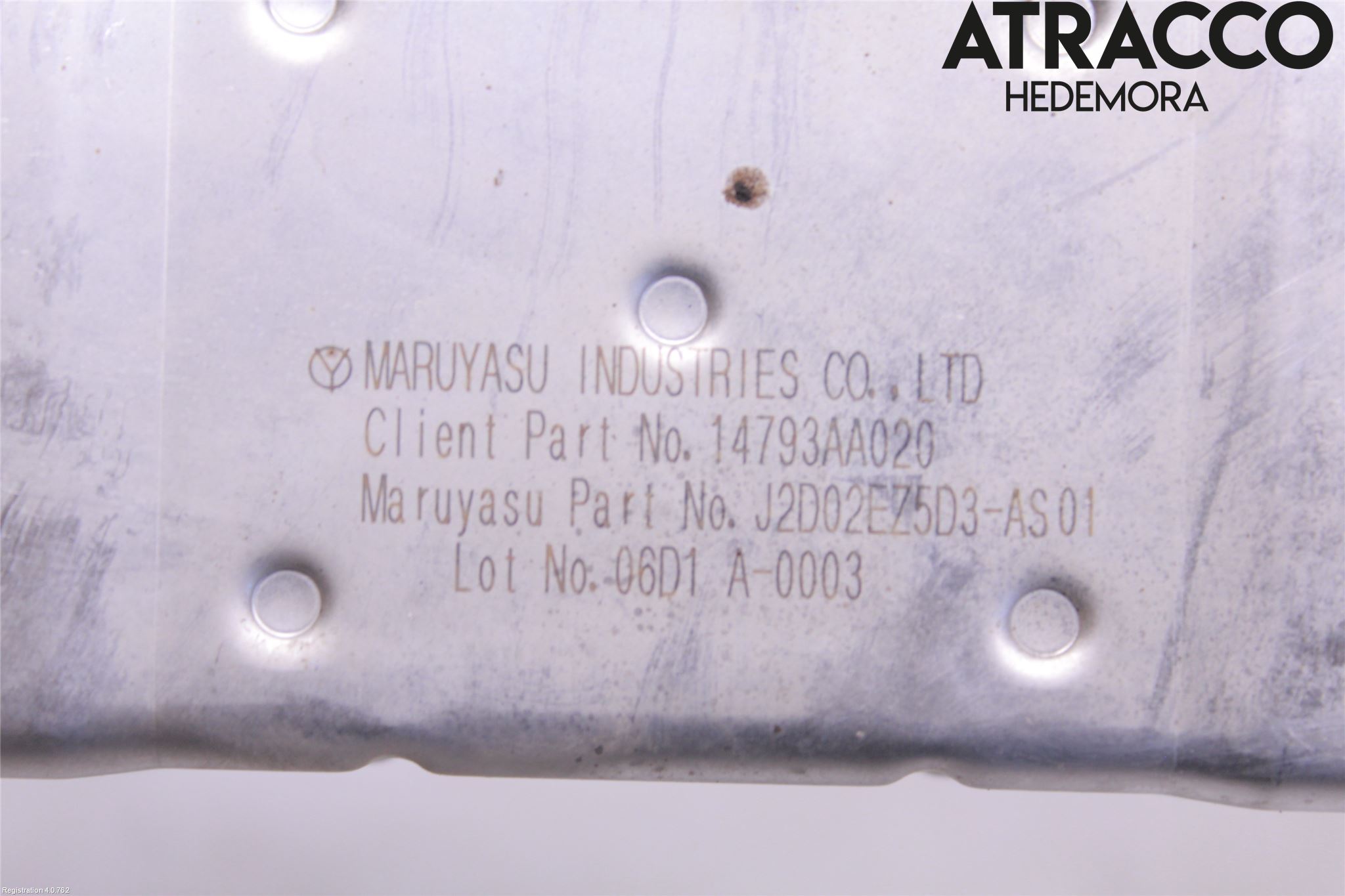 Subaru OUTBACK 10-15 Avgaskylare