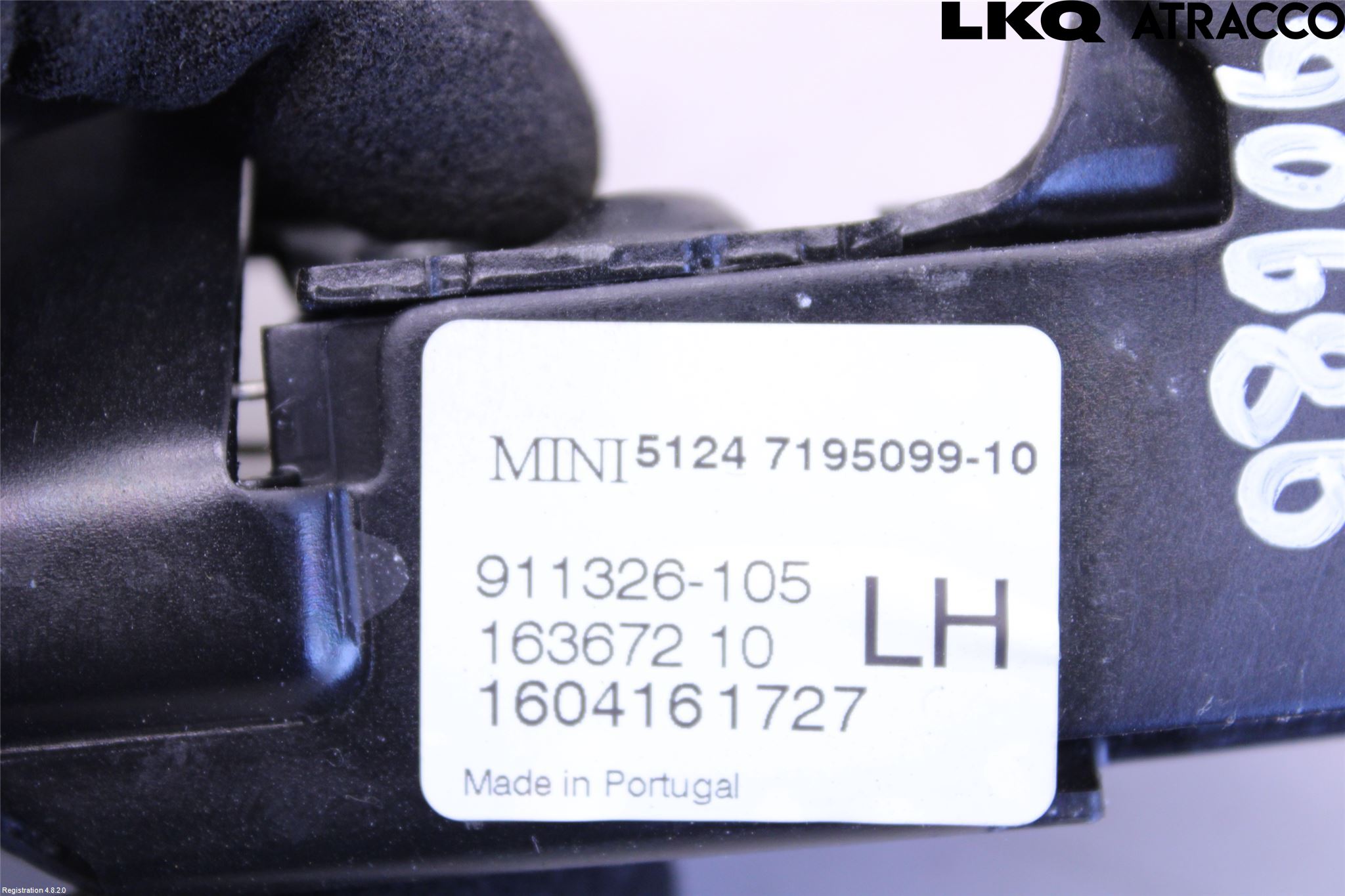 Mini CABRIO F57 16-24 Låskista Baklucka