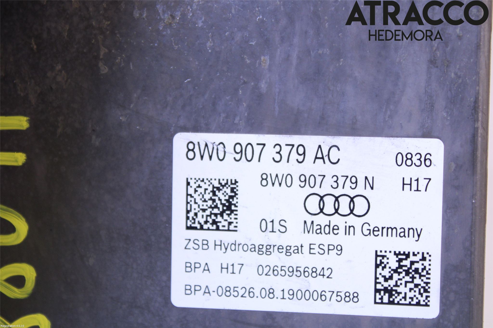 Audi A4/S4 B9 16-19 Abs Hydraulaggregat