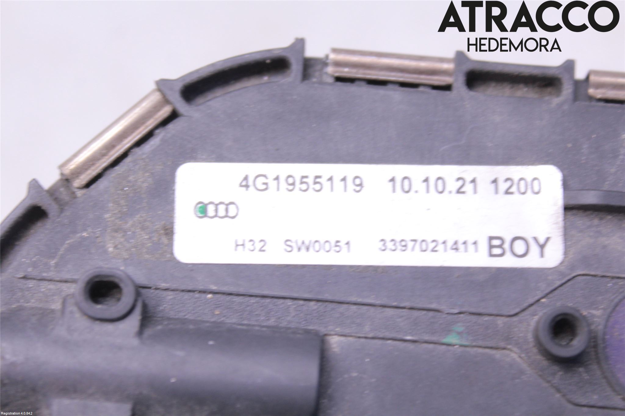 Audi A7/S7 4G 11-17 Torkarmotor Vindruta