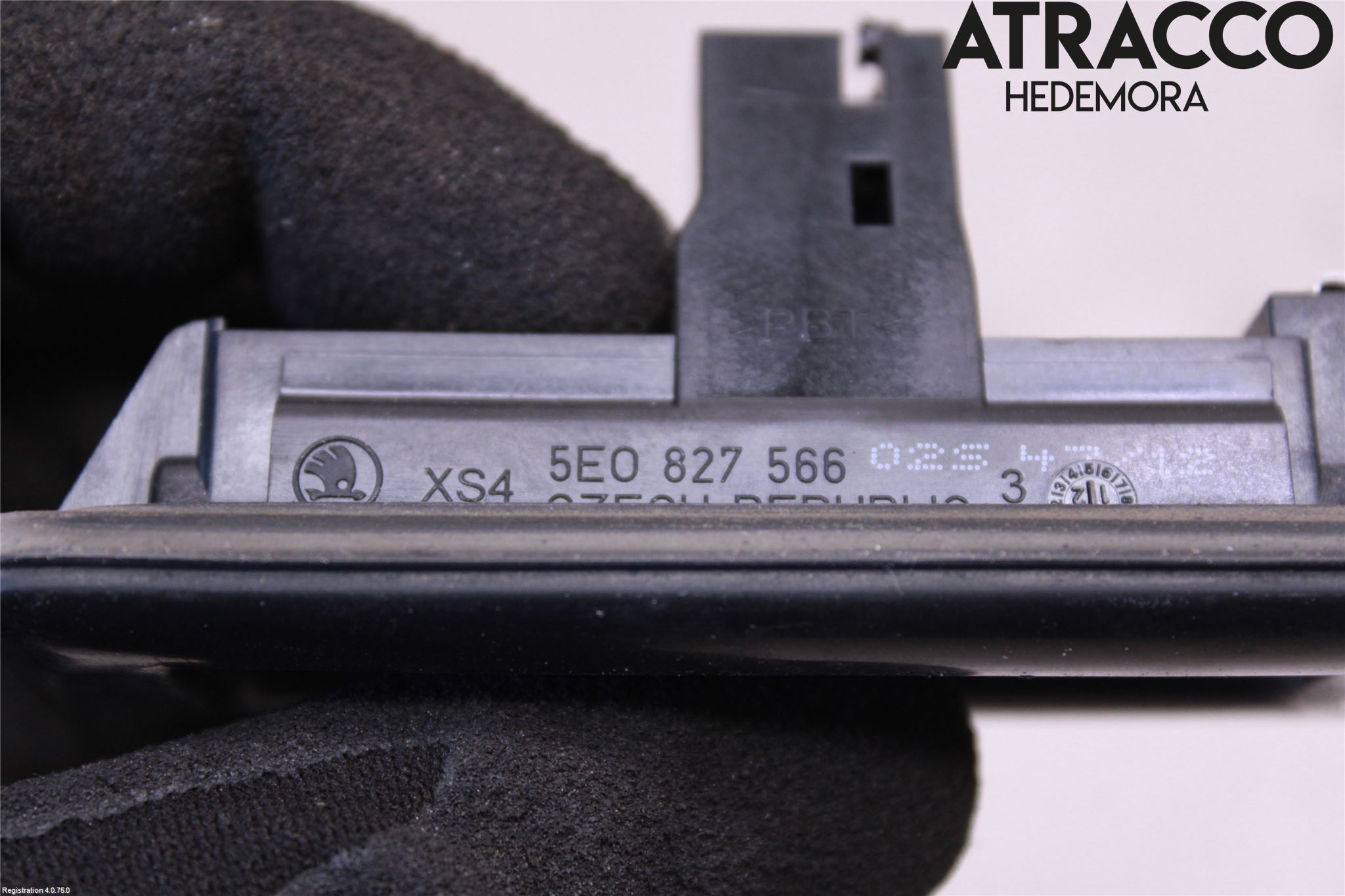 Skoda FABIA 07-14 Bakluckehandtag