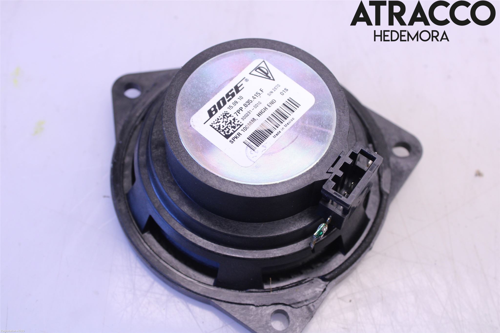 Porsche PANAMERA 09- Högtalare