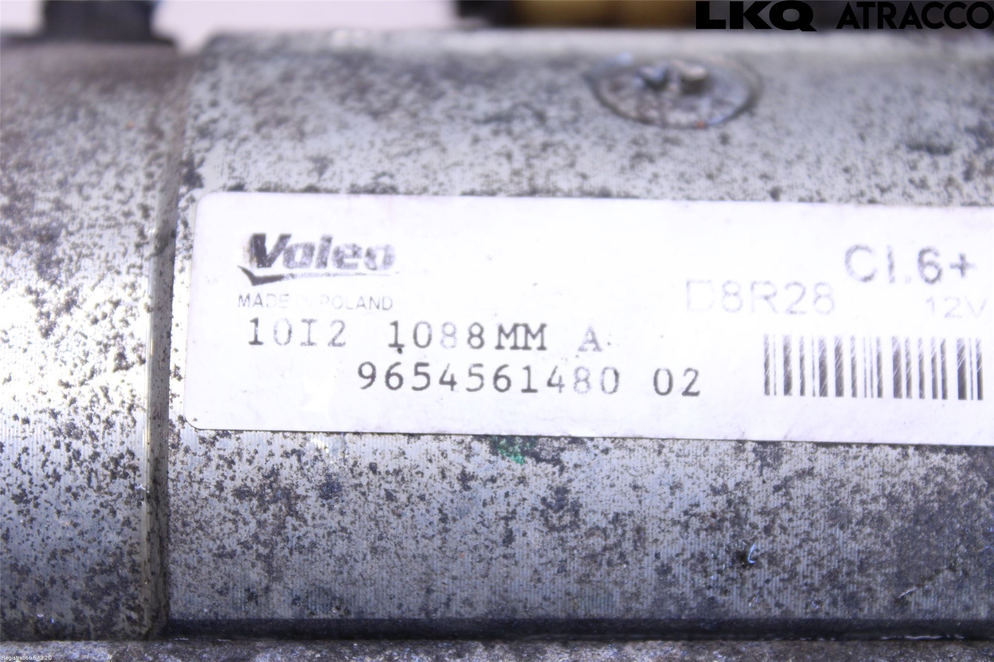 Peugeot EXPERT 15-16 Startmotor Diesel