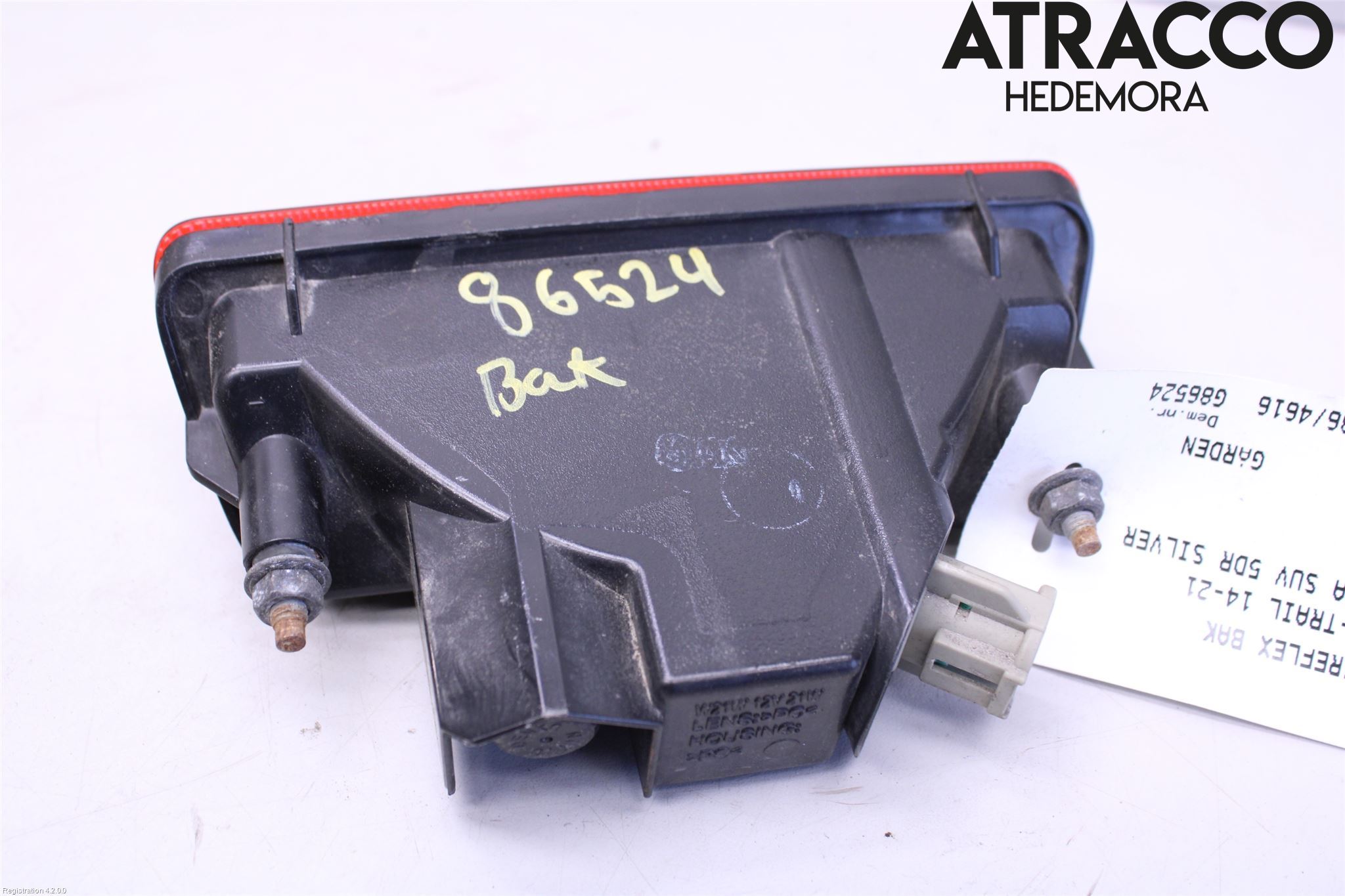 Nissan X-TRAIL 14-21 Dimljus/Reflex Bak