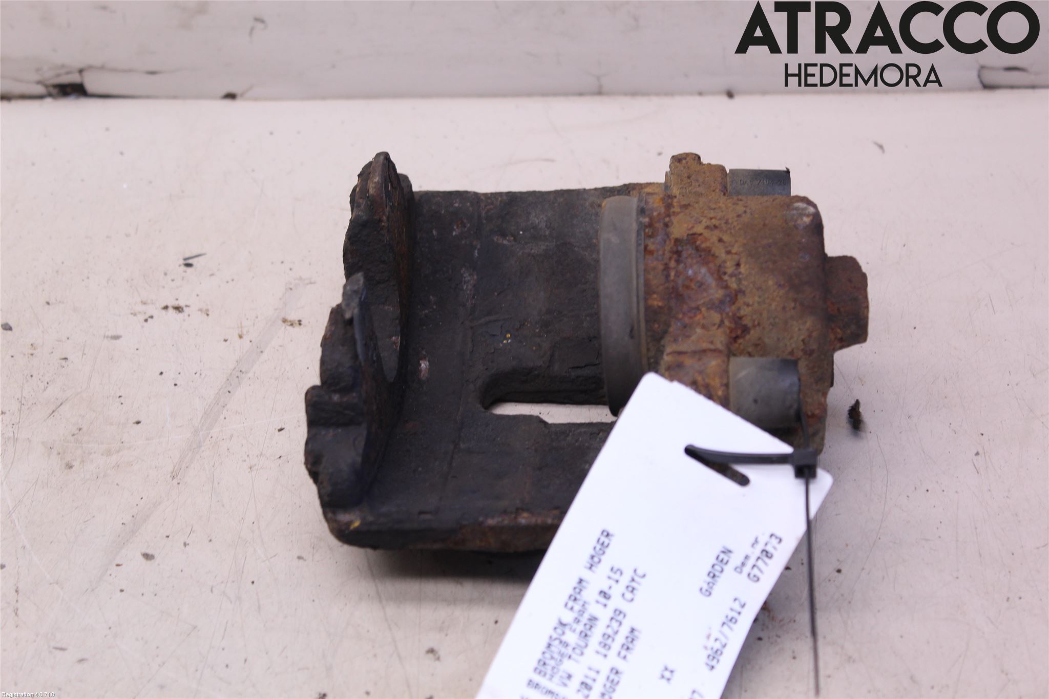 Volkswagen VW TOURAN 10-15 Bromsok Fram Höger