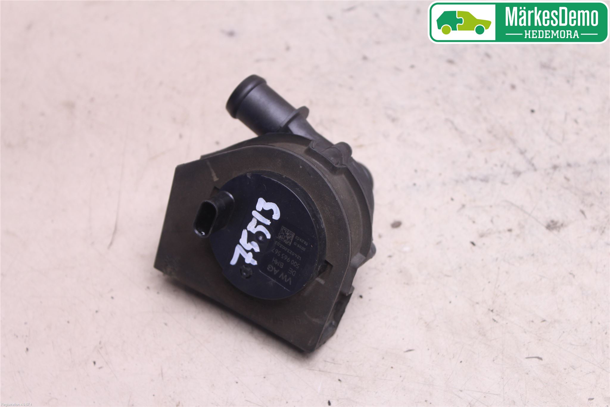 Volkswagen VW POLO 10-17 Värme Cirkulationspump