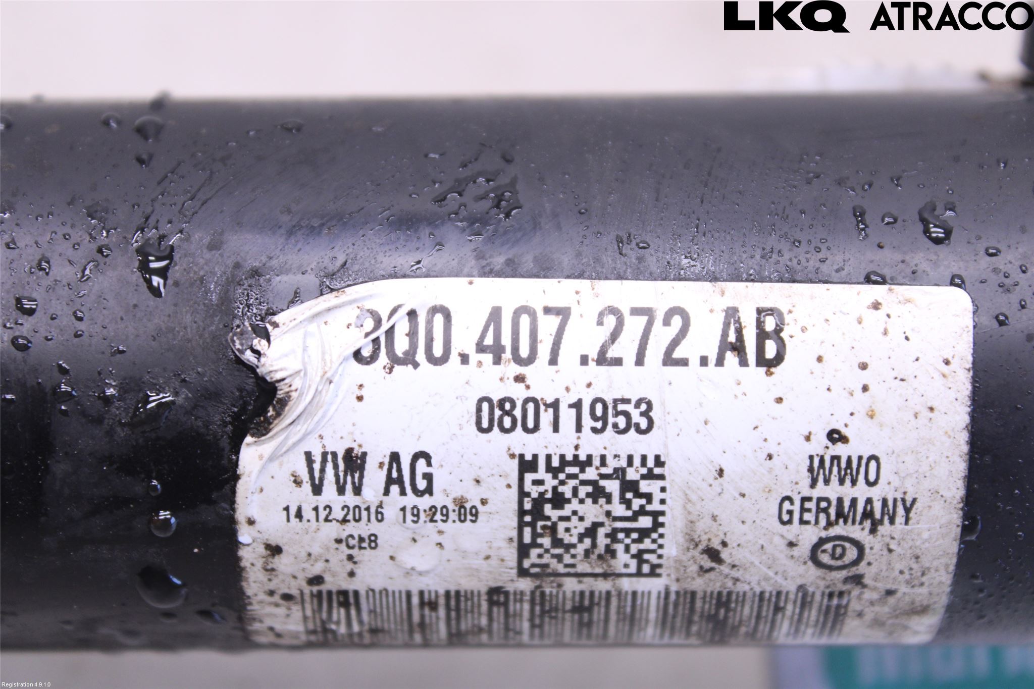 Volkswagen VW CADDY 16-20 Drivaxel Fram Höger