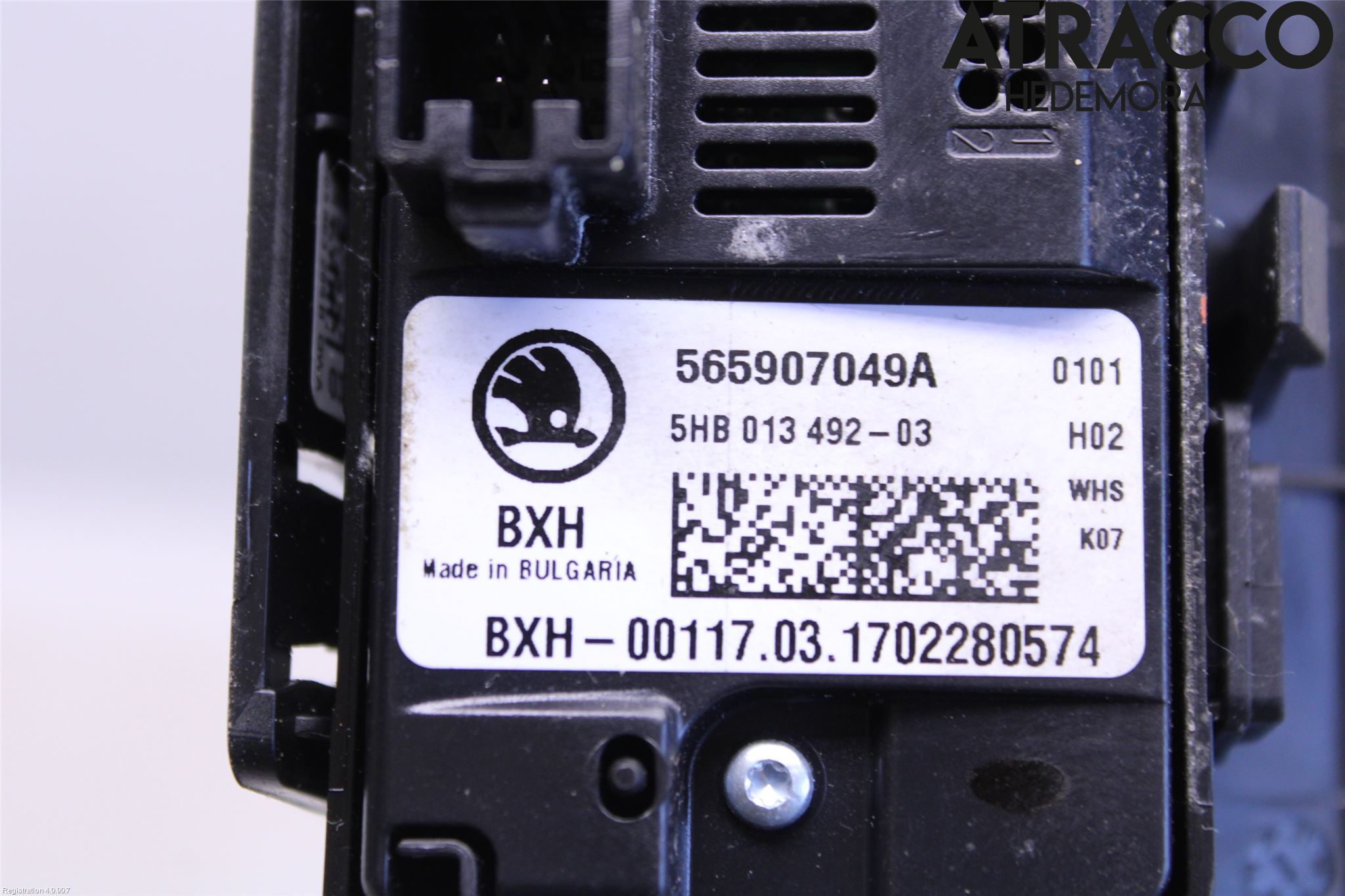 Skoda KODIAQ 17-24 Strömställare Stolvärme