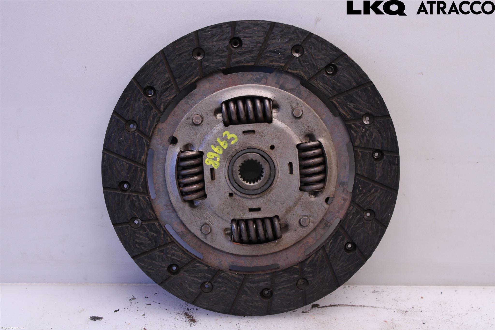 Fiat 500 07- Koppling-Lamell