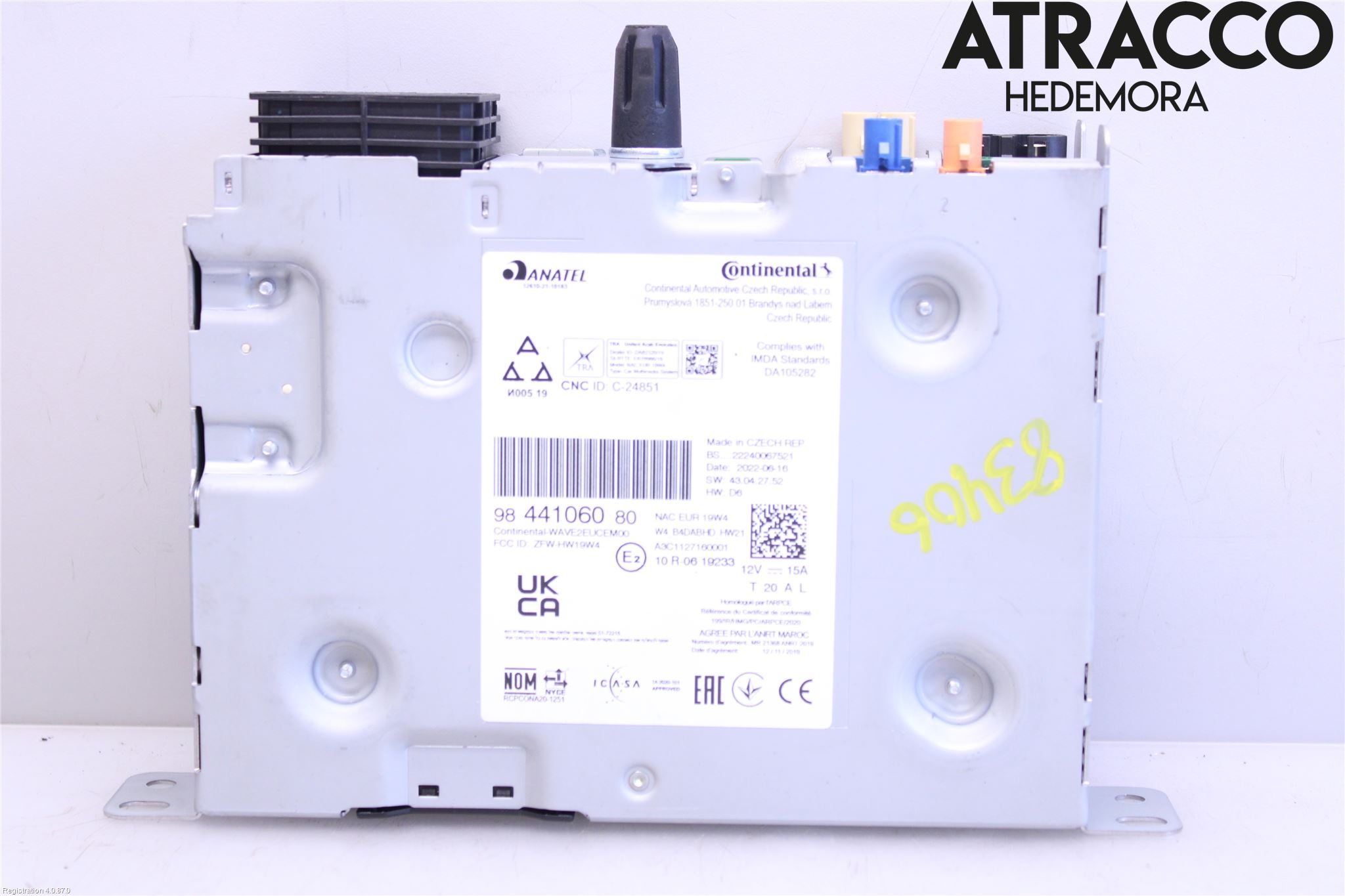 Peugeot 2008/E-2008 20- Cd Radio - Multimediapanel