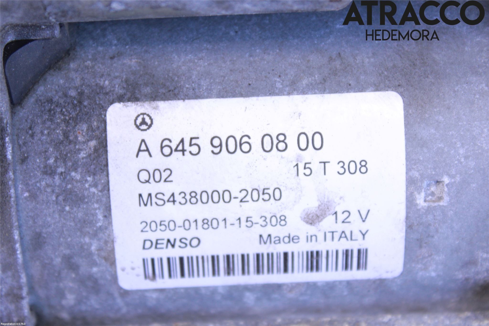 Mercedes-Benz MB A-KLASS (W176) 13-18 Startmotor