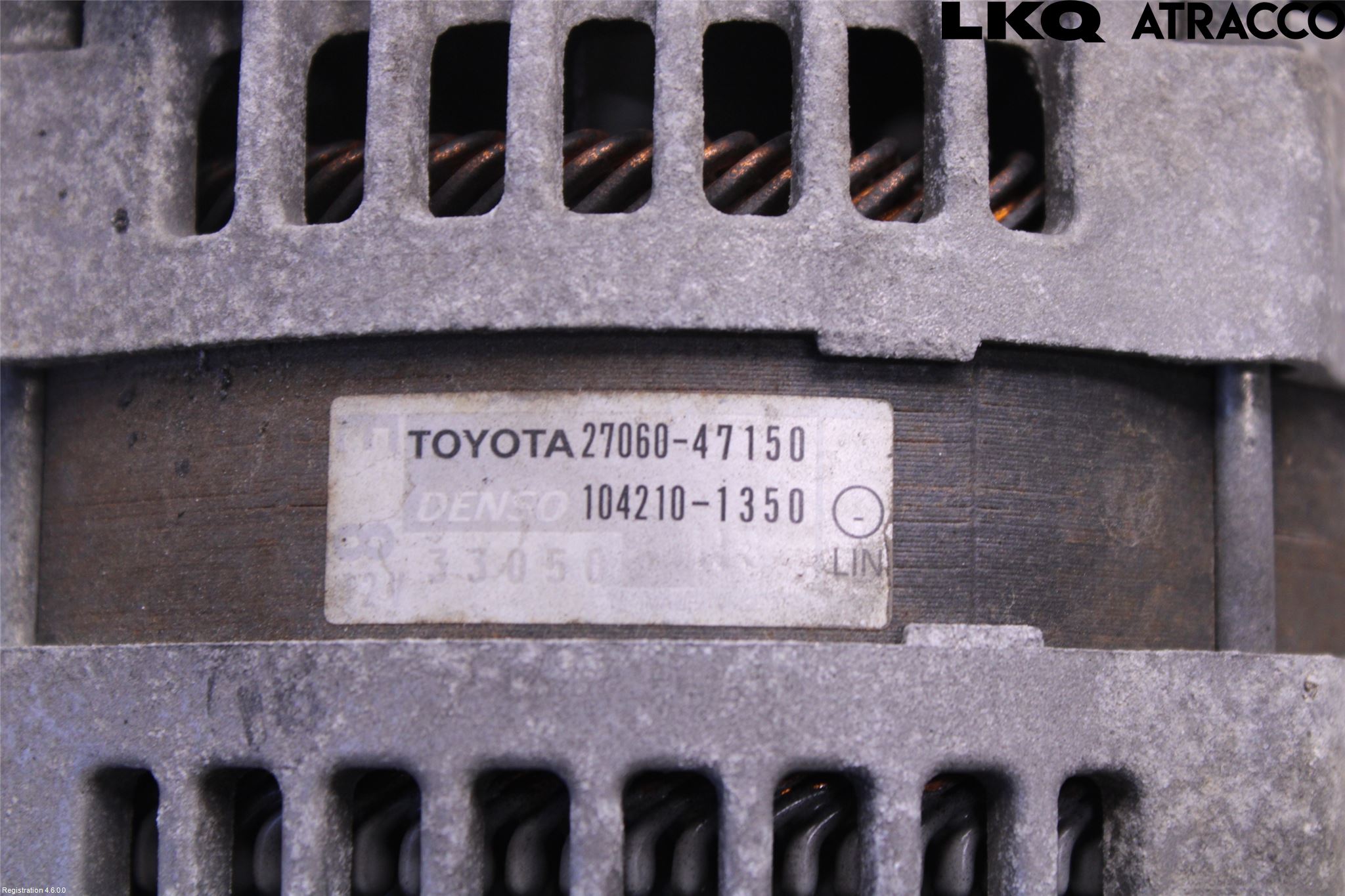 Toyota VERSO-S 11-16 Generator