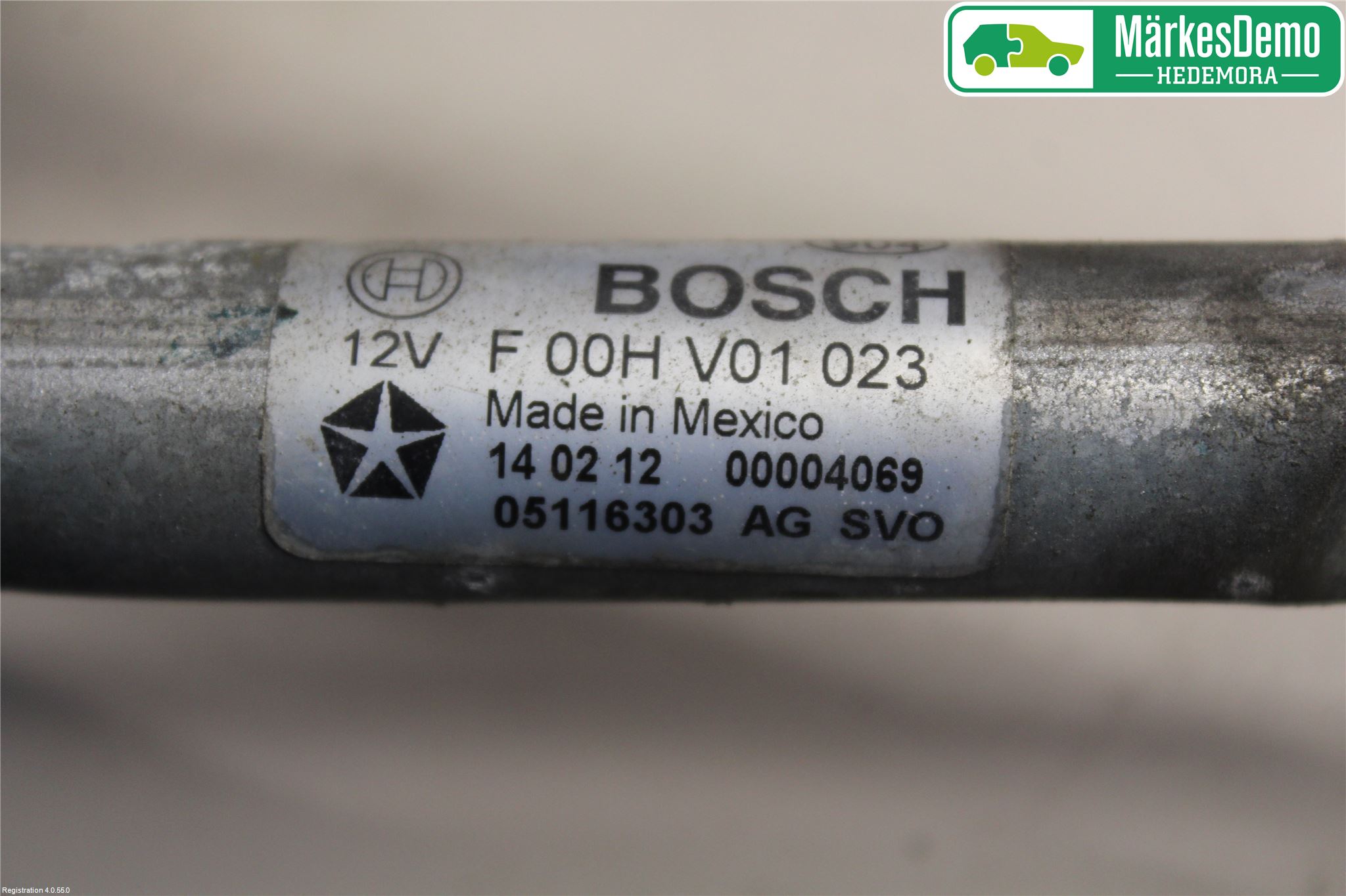 Fiat FREEMONT Torkarmekanism Vindruta