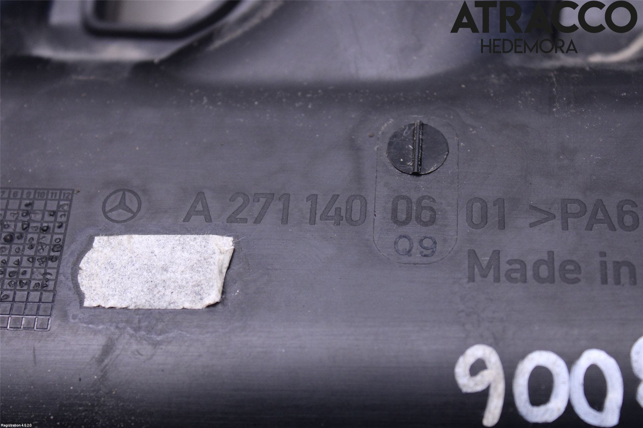 Mercedes-Benz MB C-KLASS (W204) 07-15 Grenrör Insug