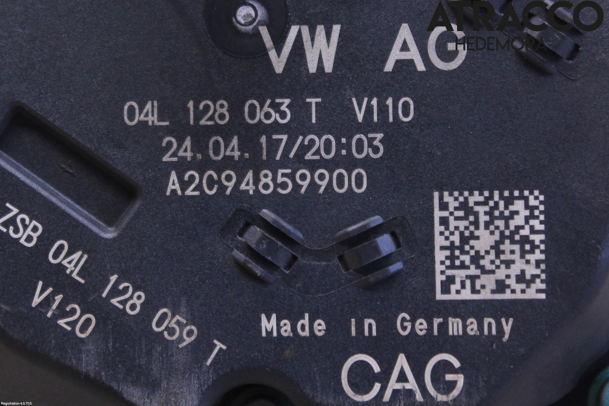 Audi A6/S6 4G 11-18 Injspjällhus