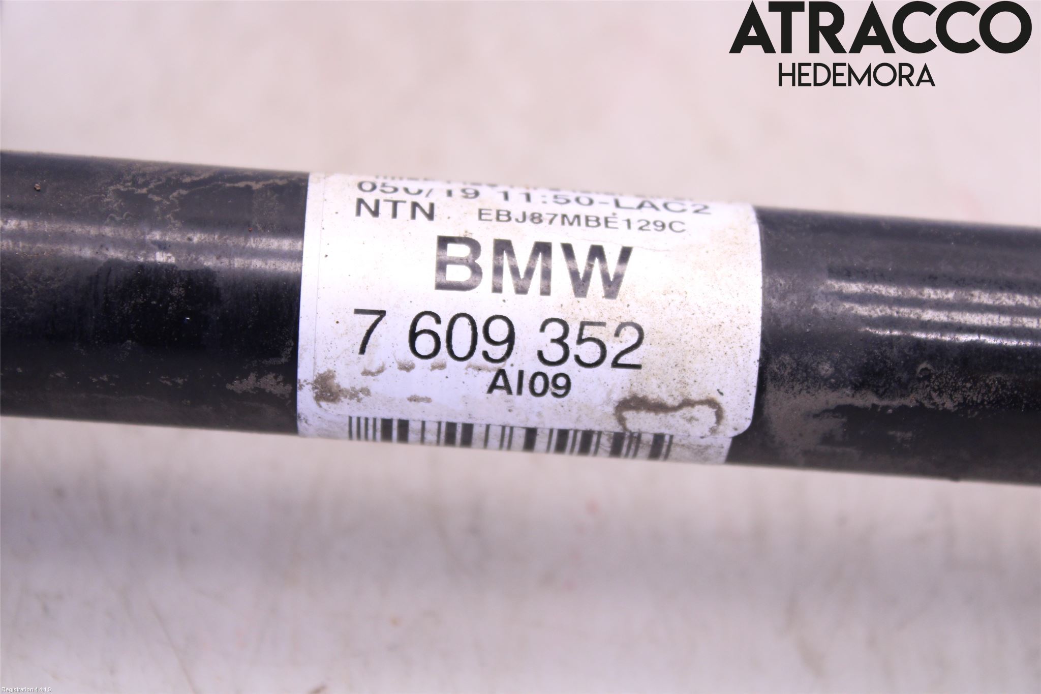 BMW 3 F30/F31/F80 12-19 Drivaxel Bak Höger