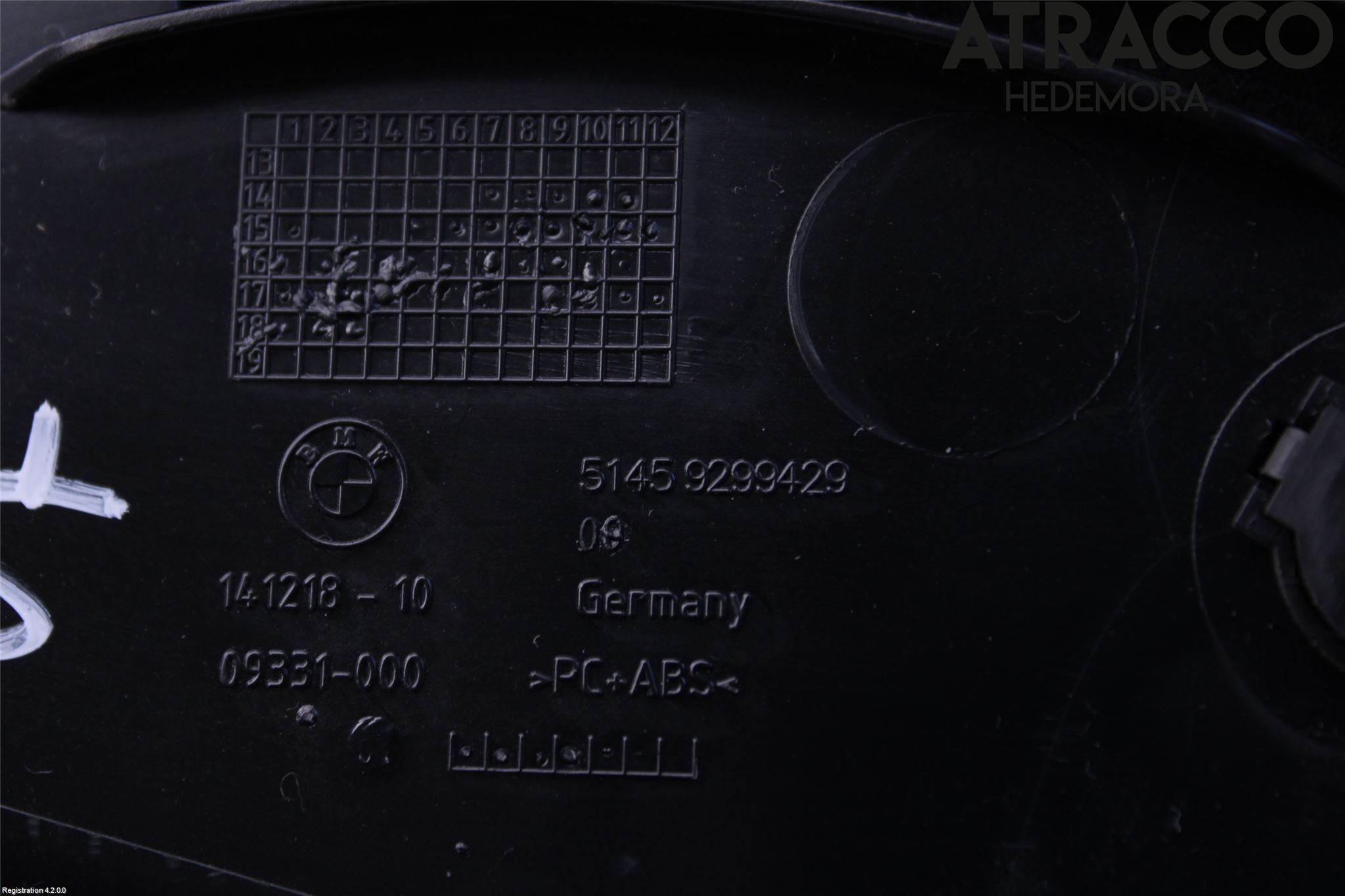BMW 7 G11/G12 15-22 Instrumentbräda Förvaringsfack