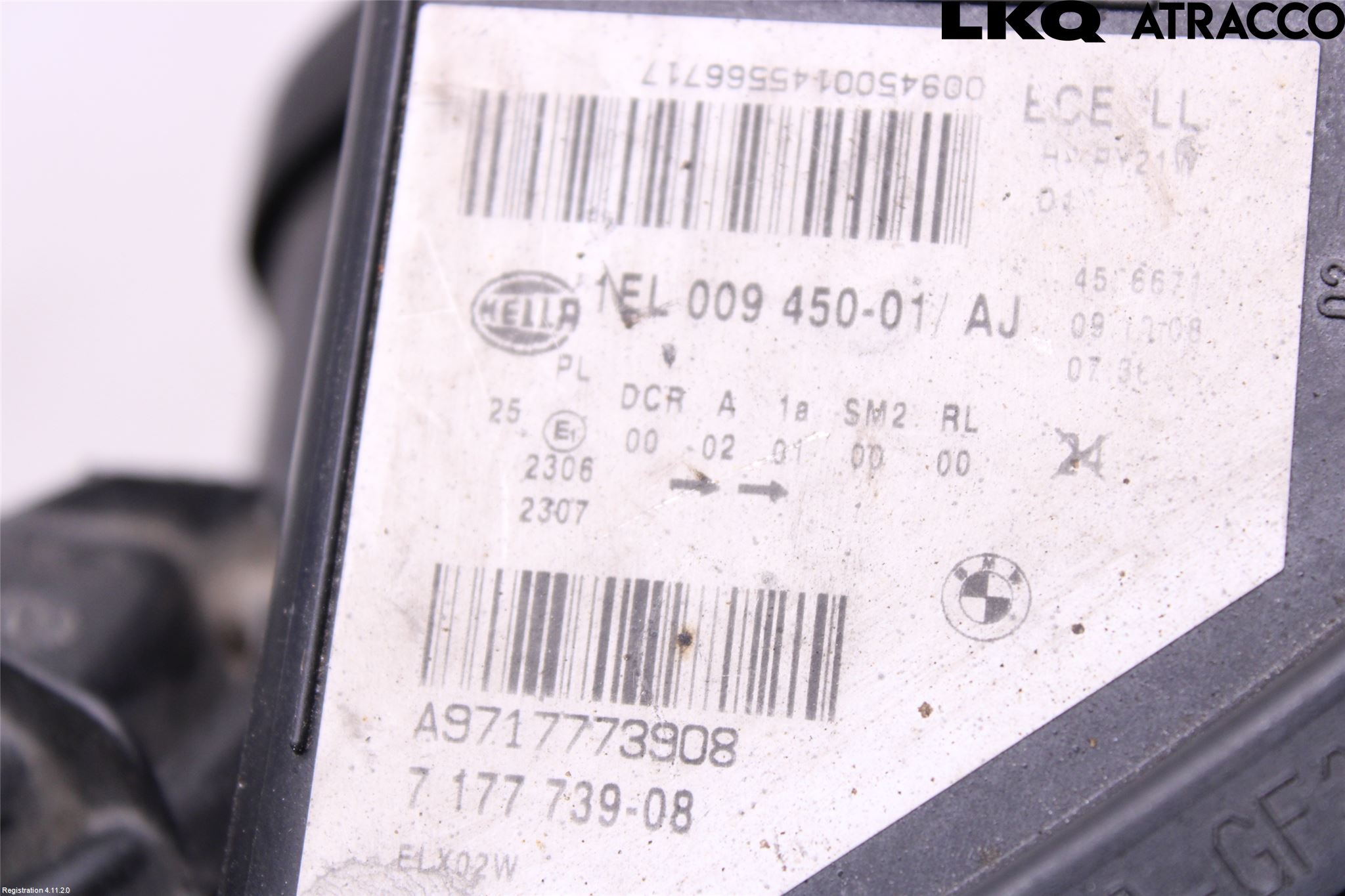 BMW 5 E60/61 Sed/Tou 02-10 Strålkastare Vänster