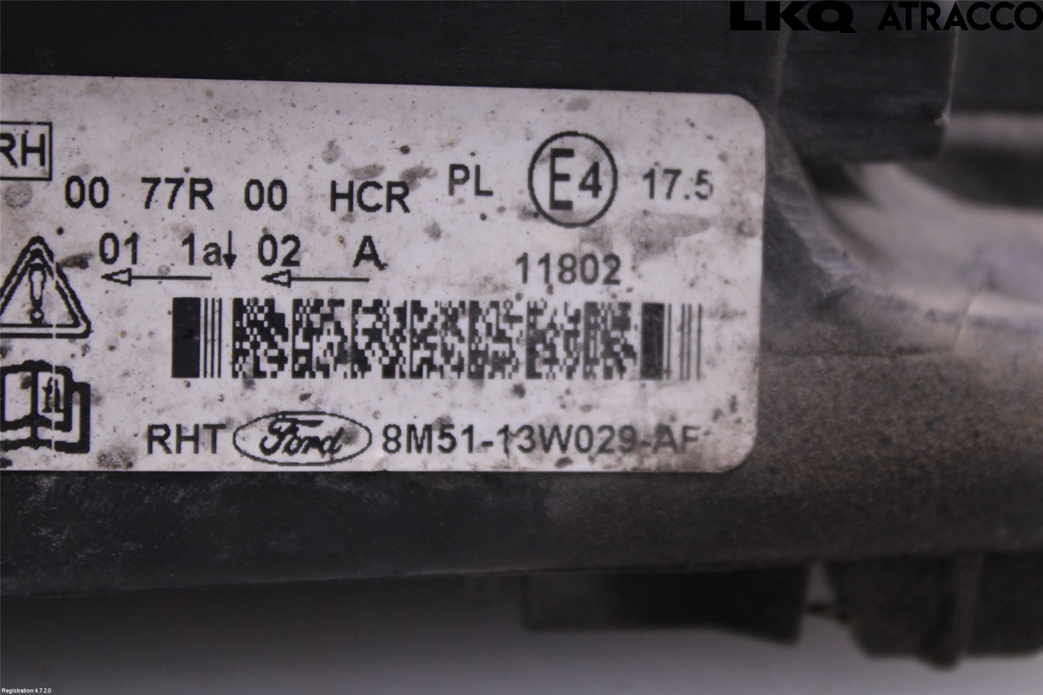 Ford FOCUS 08-11 Strålkastare Höger