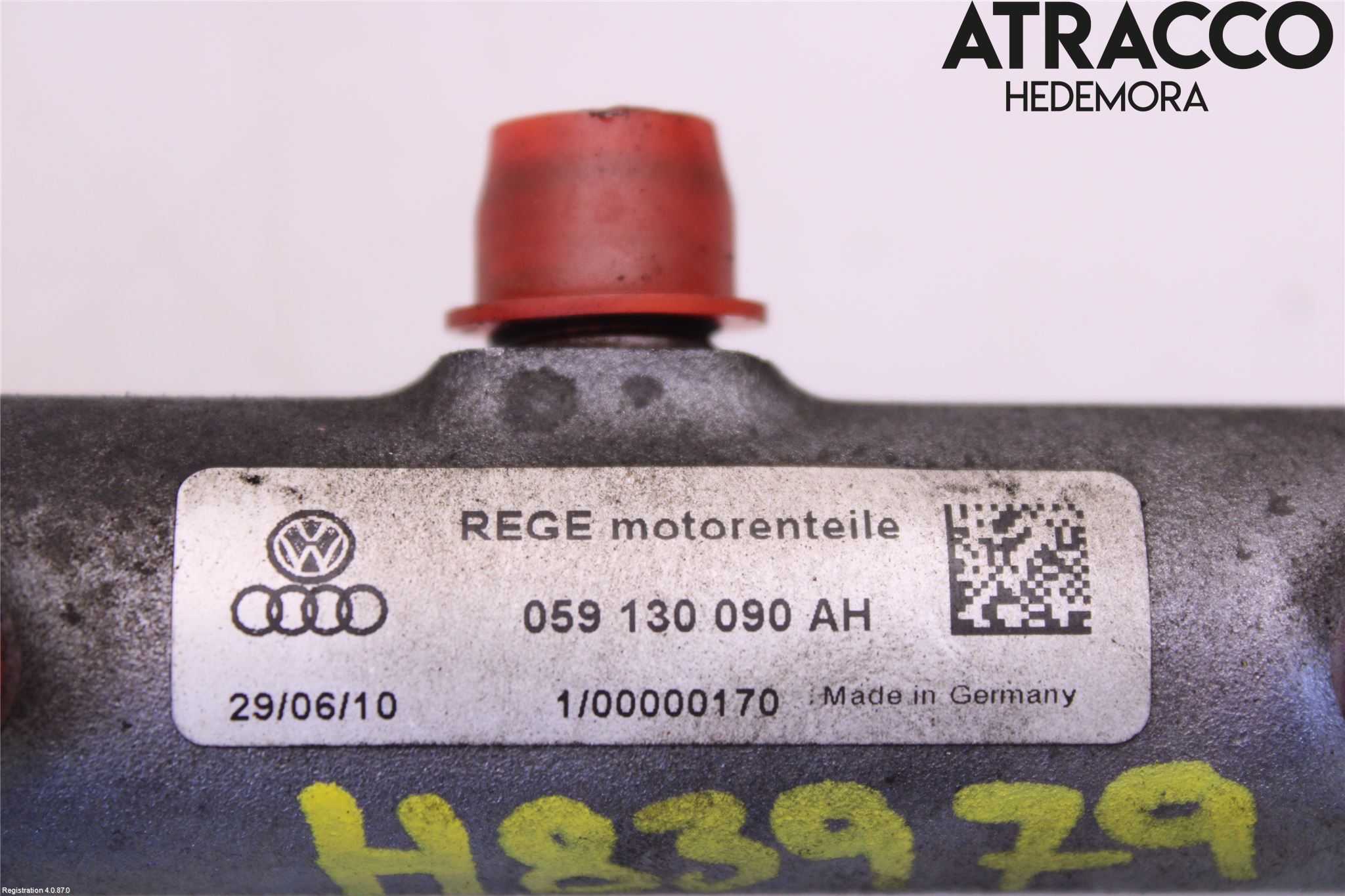 Volkswagen VW PHAETON Inj. Fuelrail