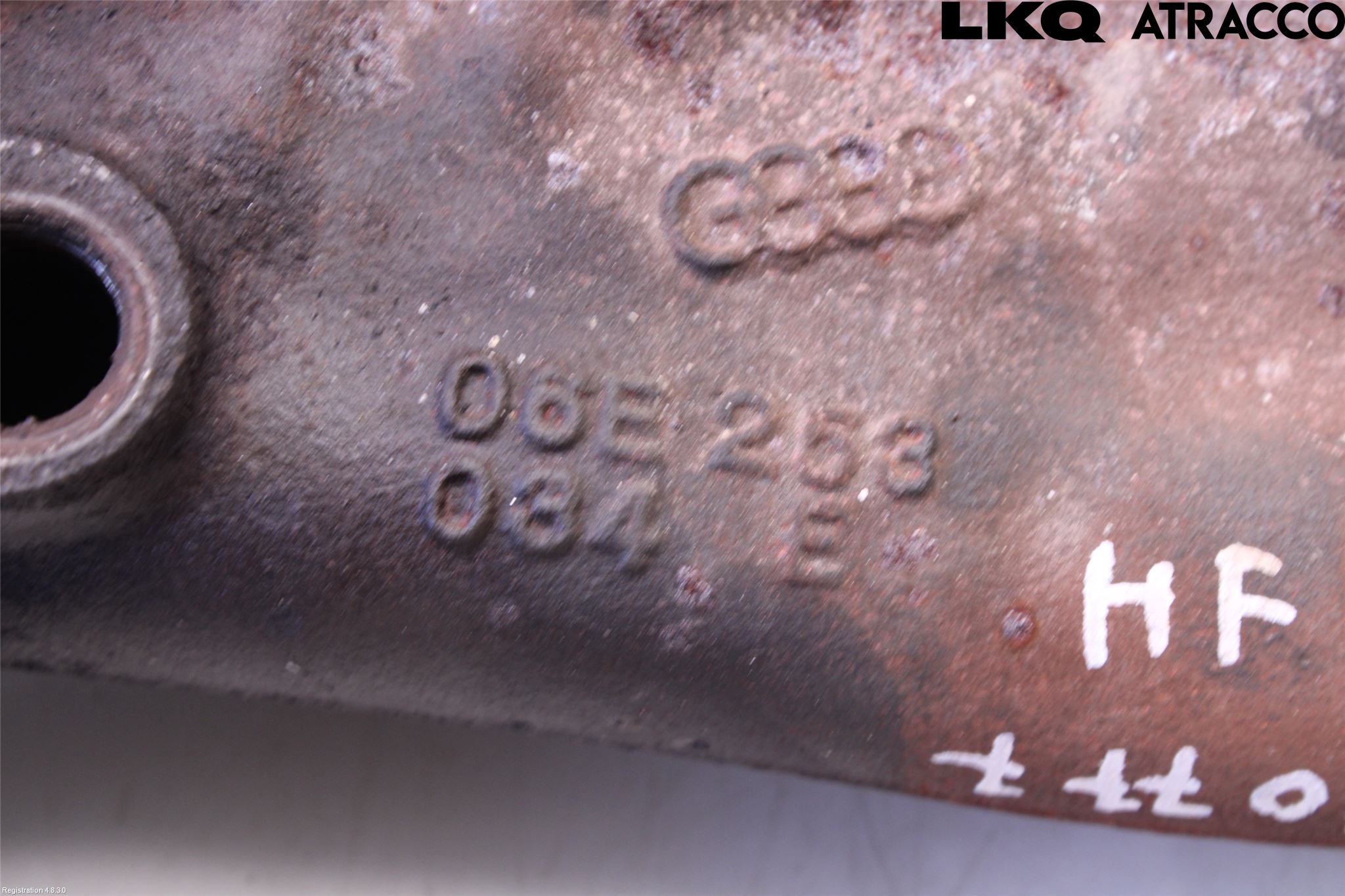 Audi A4/S4 05-07 Grenrör Avgas